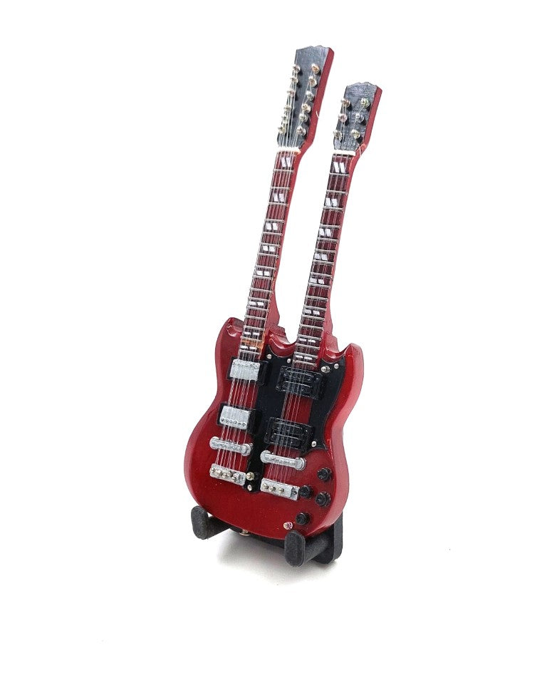 Mini chitarra 15cm - BMG-020 in stile Jimmy Page