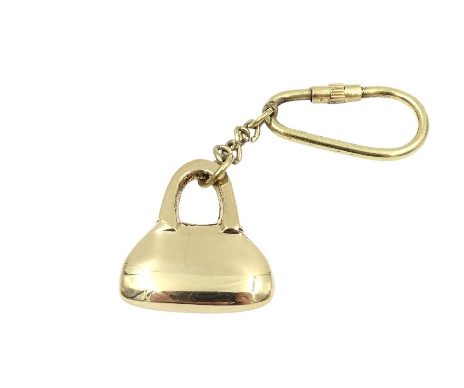 Portachiavi in ottone borsetta - KRT10