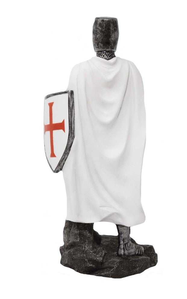 Cavaliere Templare – Statuetta decorativa 30 cm con possibilità di personalizzazione con incisione