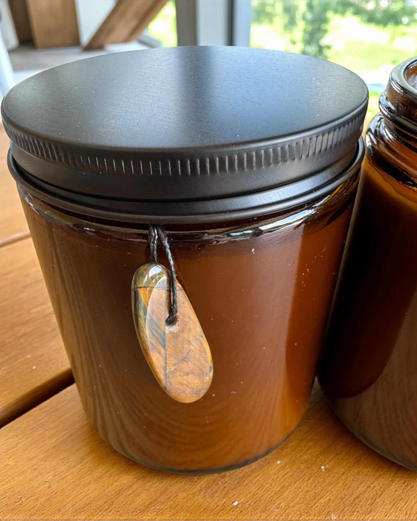 Candela Intenzionale Potere della Tigre – Fiducia in se stessi e prosperità, 250 ml, possibilità di personalizzazione del coperchio per regalo