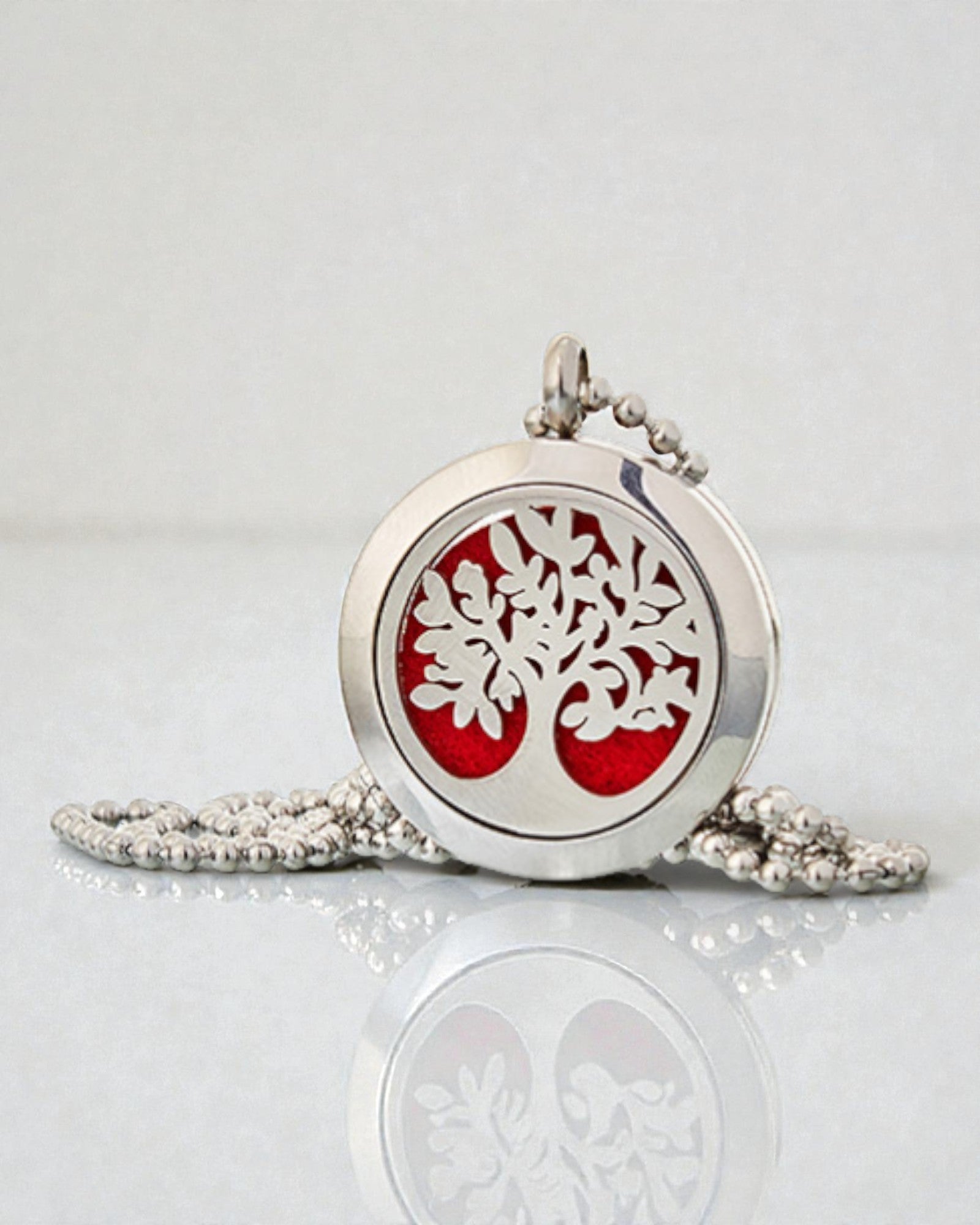 AromaTree Armonia – Collana di aromaterapia Albero della Vita 25 mm