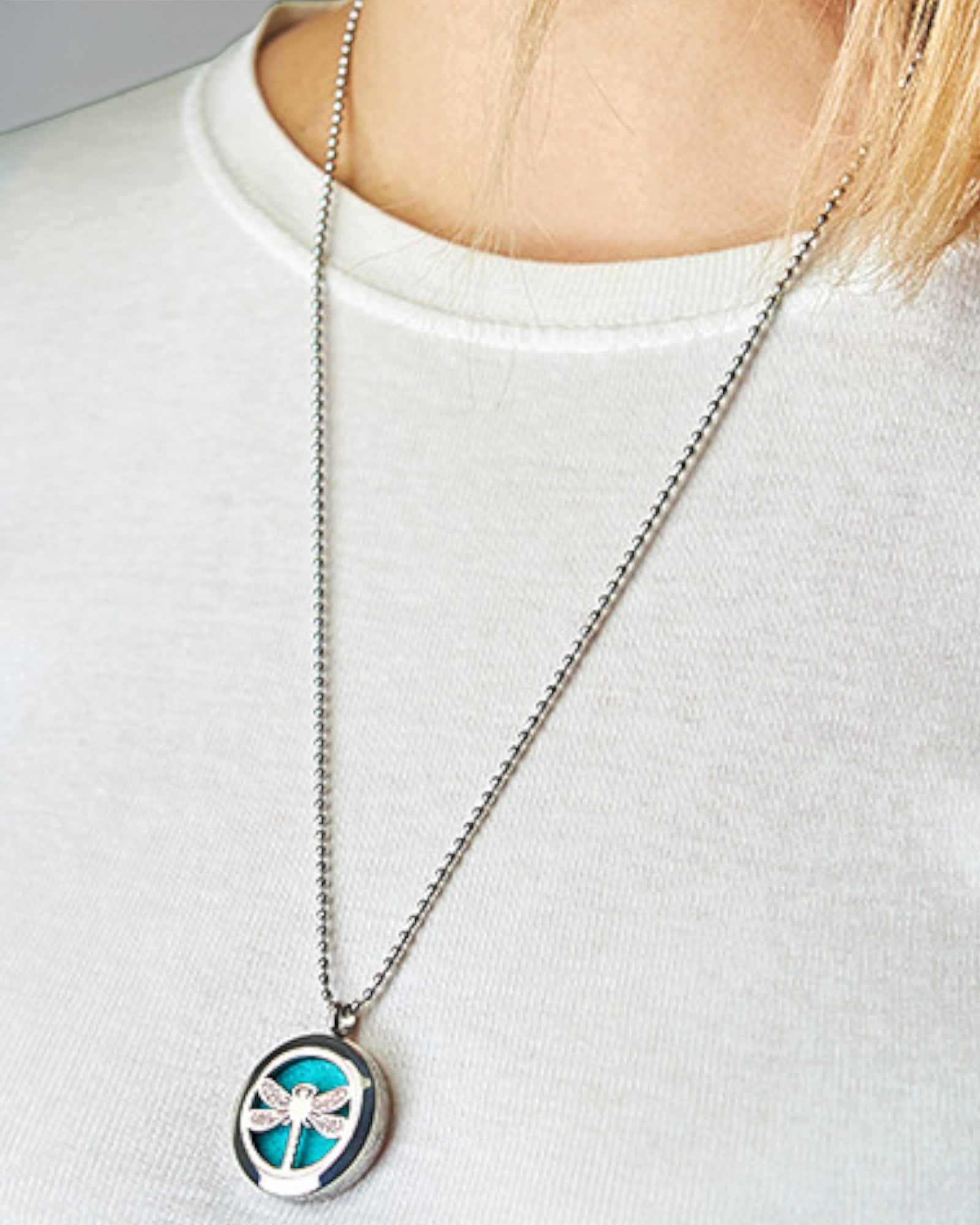 AromaTree Armonia – Collana di aromaterapia Albero della Vita 25 mm