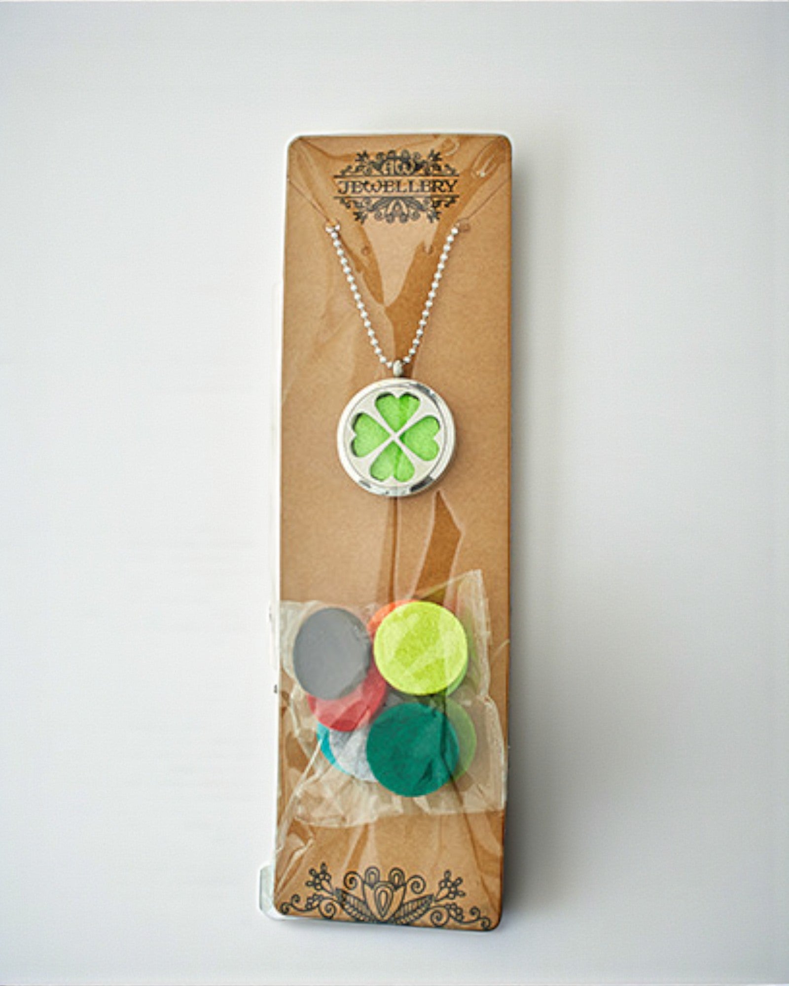 Collana Aromalife Tree – Medaglione portaprofumo con motivo dell’Albero della Vita 30 mm