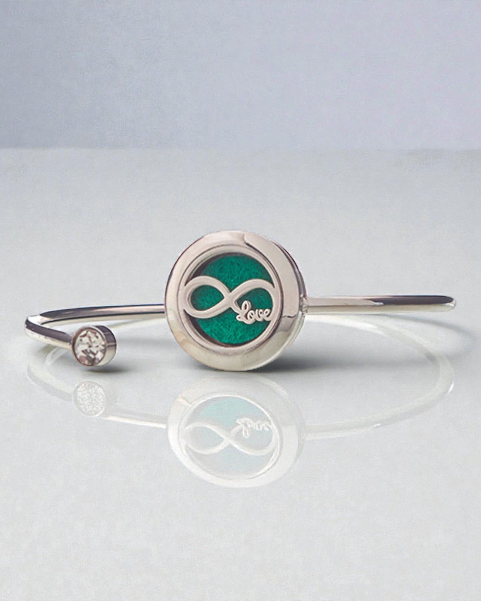 Bracciale Aromalife Eternal Love – Medaglione portaprofumo Amore Infinito 20 mm