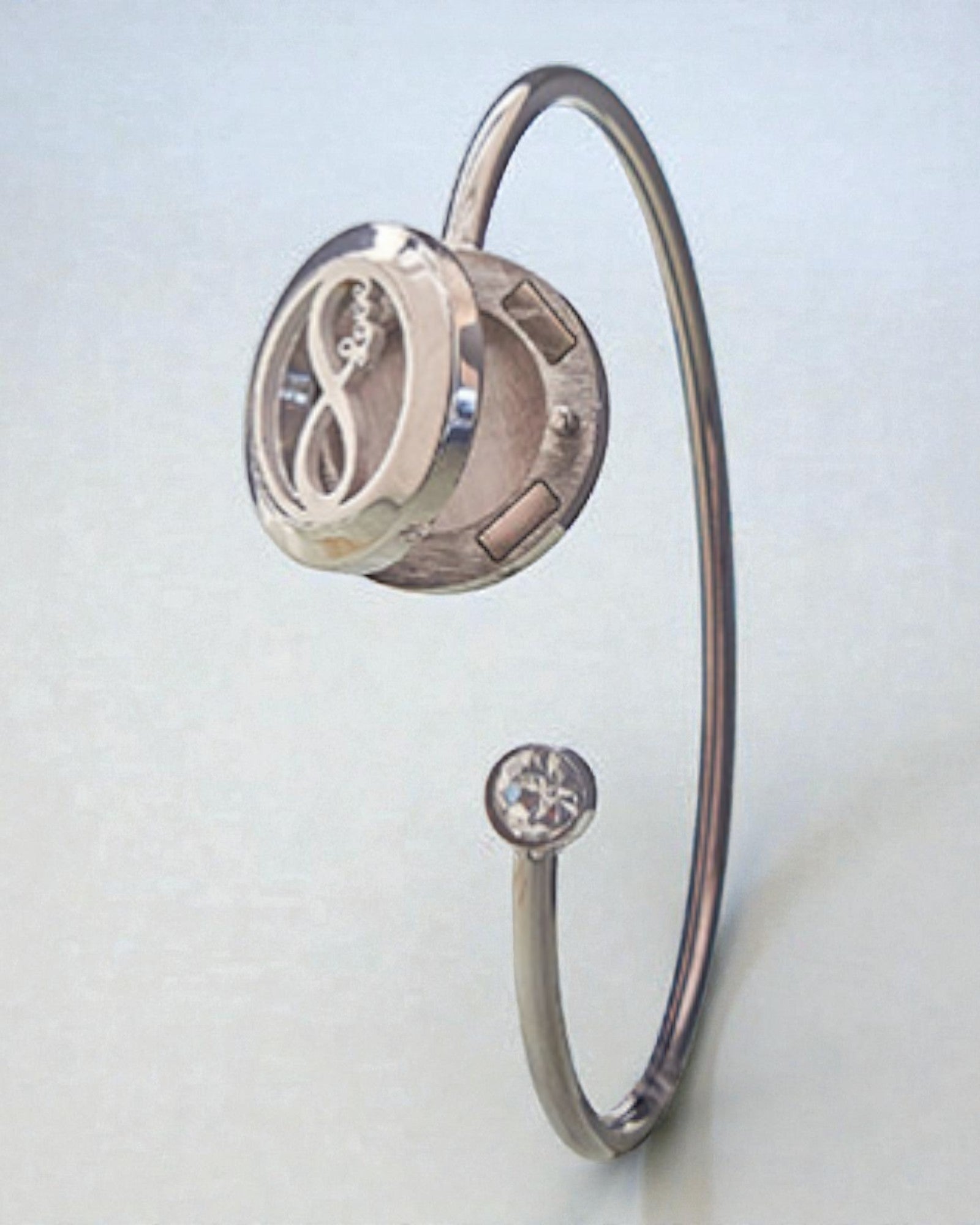 Bracciale Aromalife Eternal Love – Medaglione portaprofumo Amore Infinito 20 mm