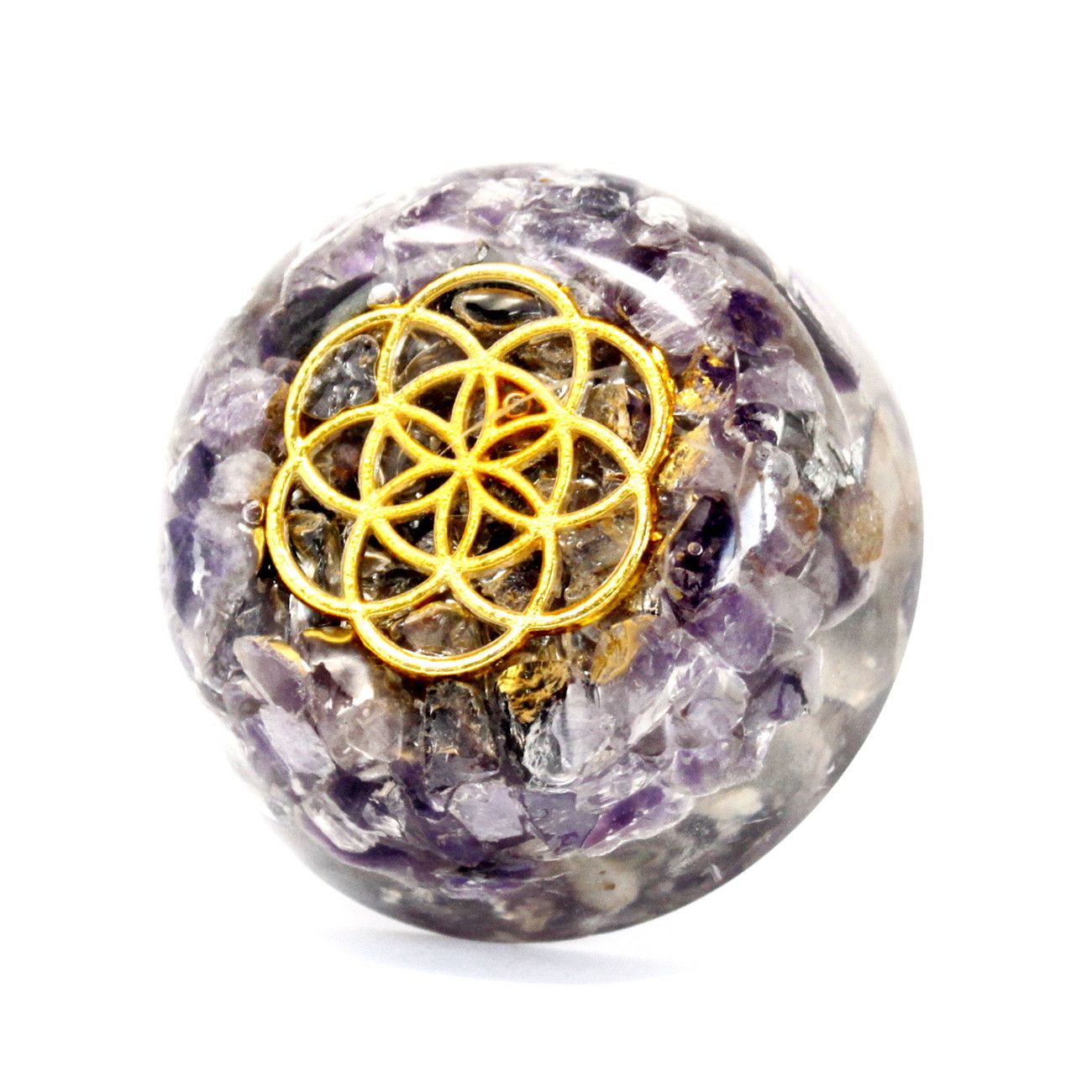 Pacchetti di Energia da Scrivania Orgonite - Cupola di Ametista