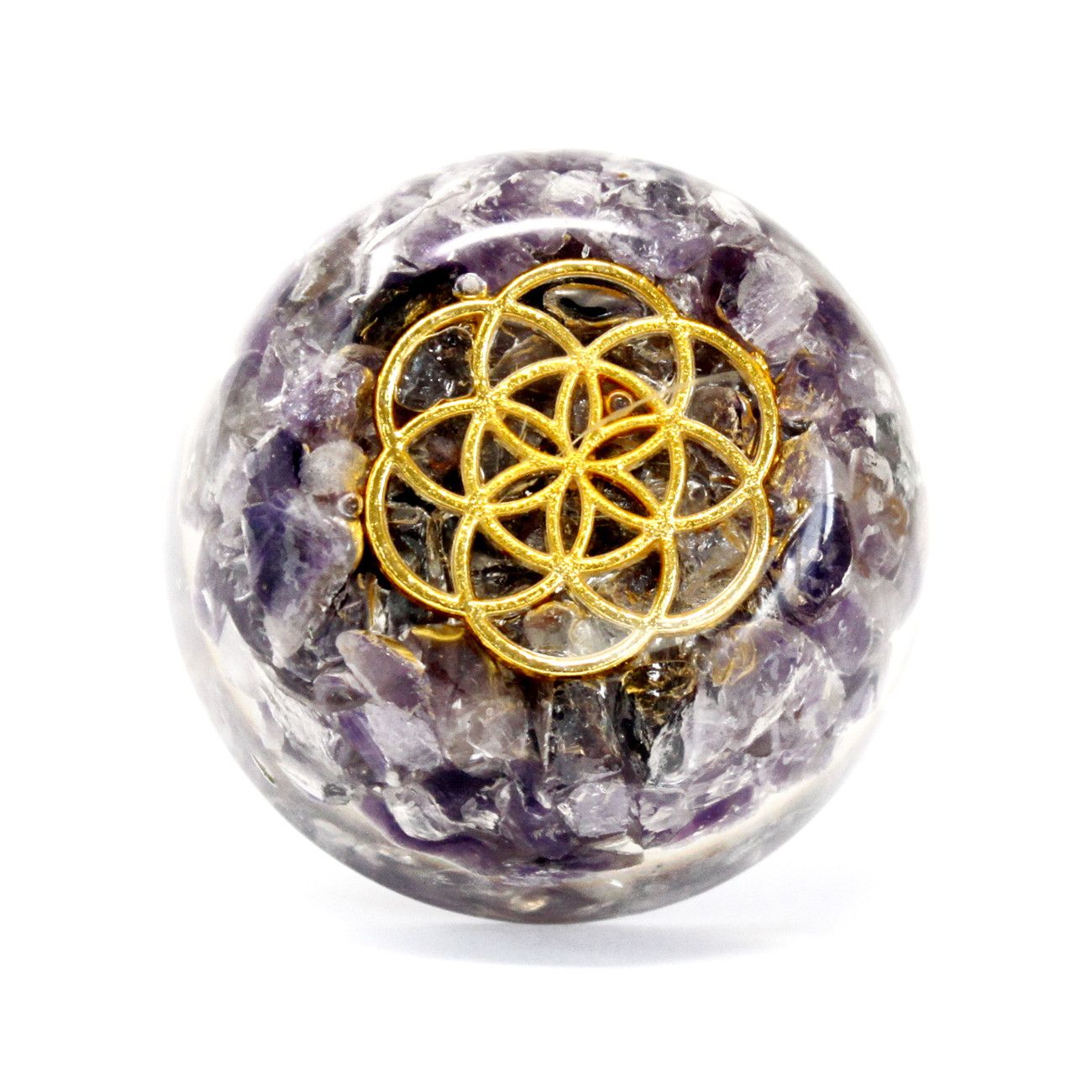 Pacchetti di Energia da Scrivania Orgonite - Cupola di Ametista
