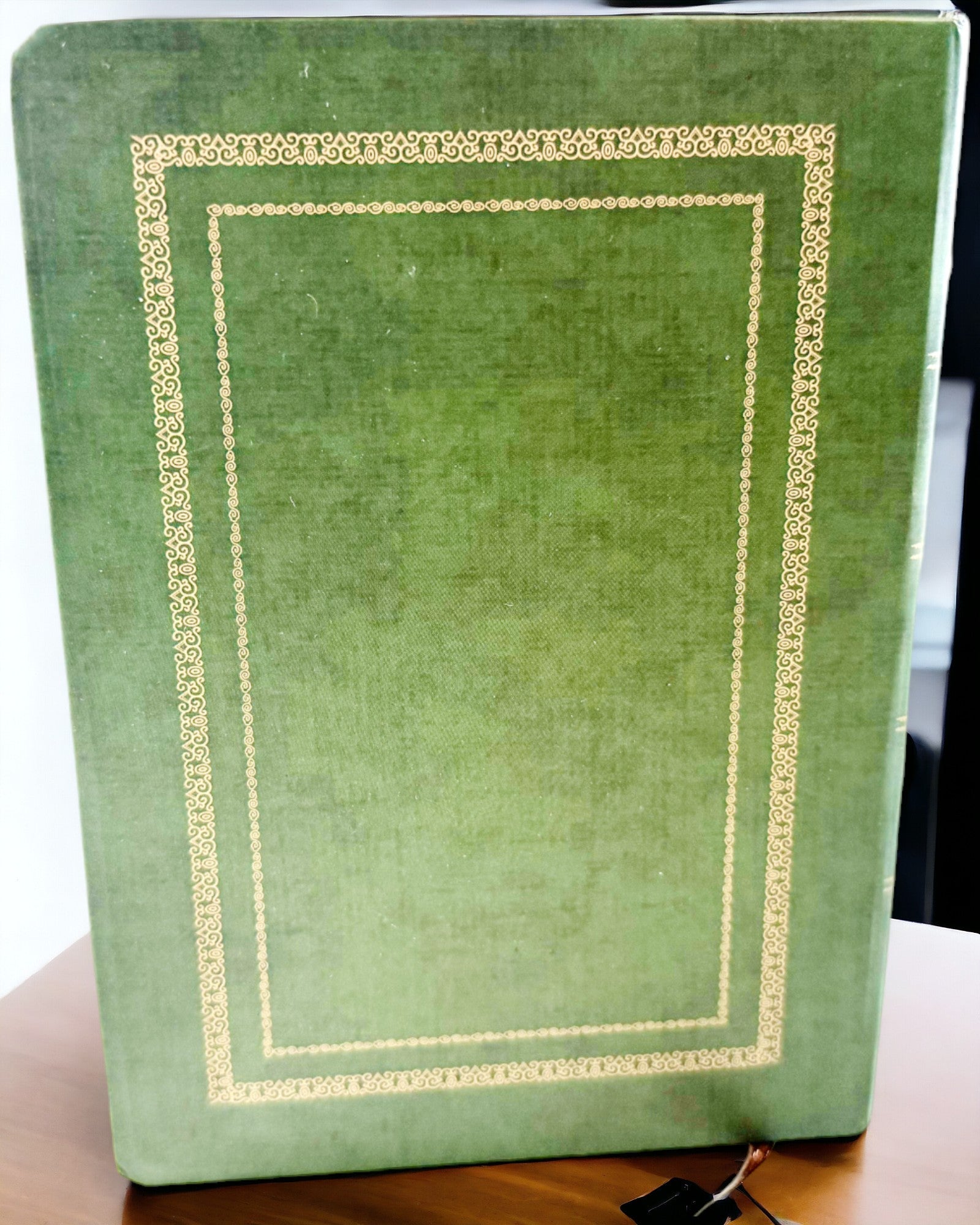 Taccuino Decorativo Verde con Motivo Drago - Ispirazioni Fantasy, con incisione