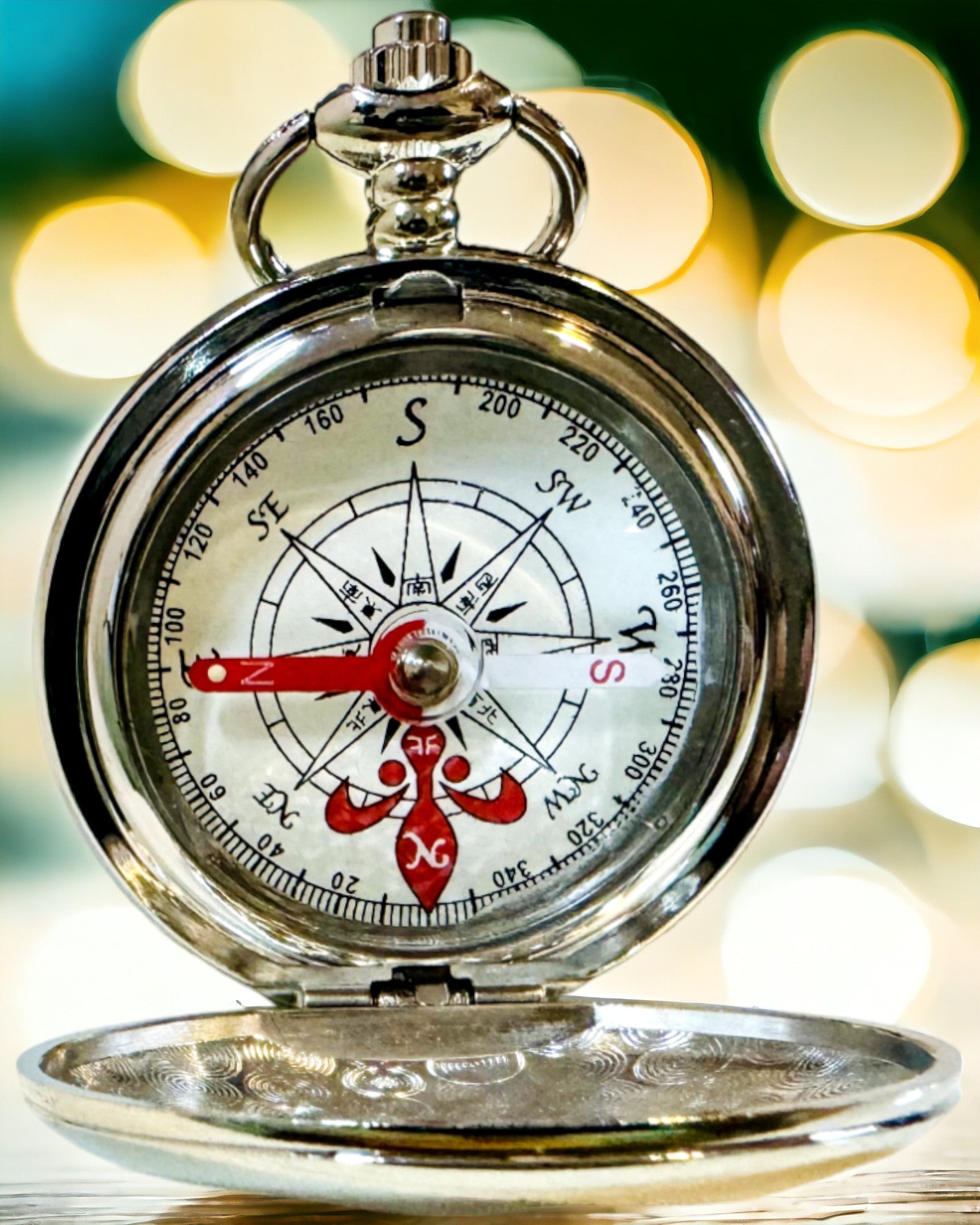 Mini Bussola Esploratore, Portatile ed Elegante, Ideale per Zaini e Attività all'Aperto