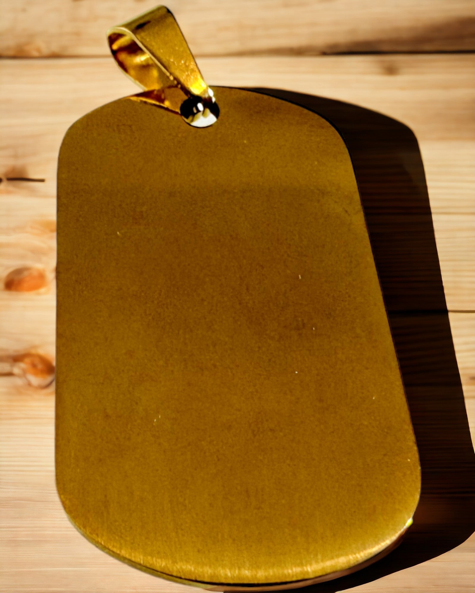 Ciondolo Militare con Incisione - Stile Retrò in Vari Colori