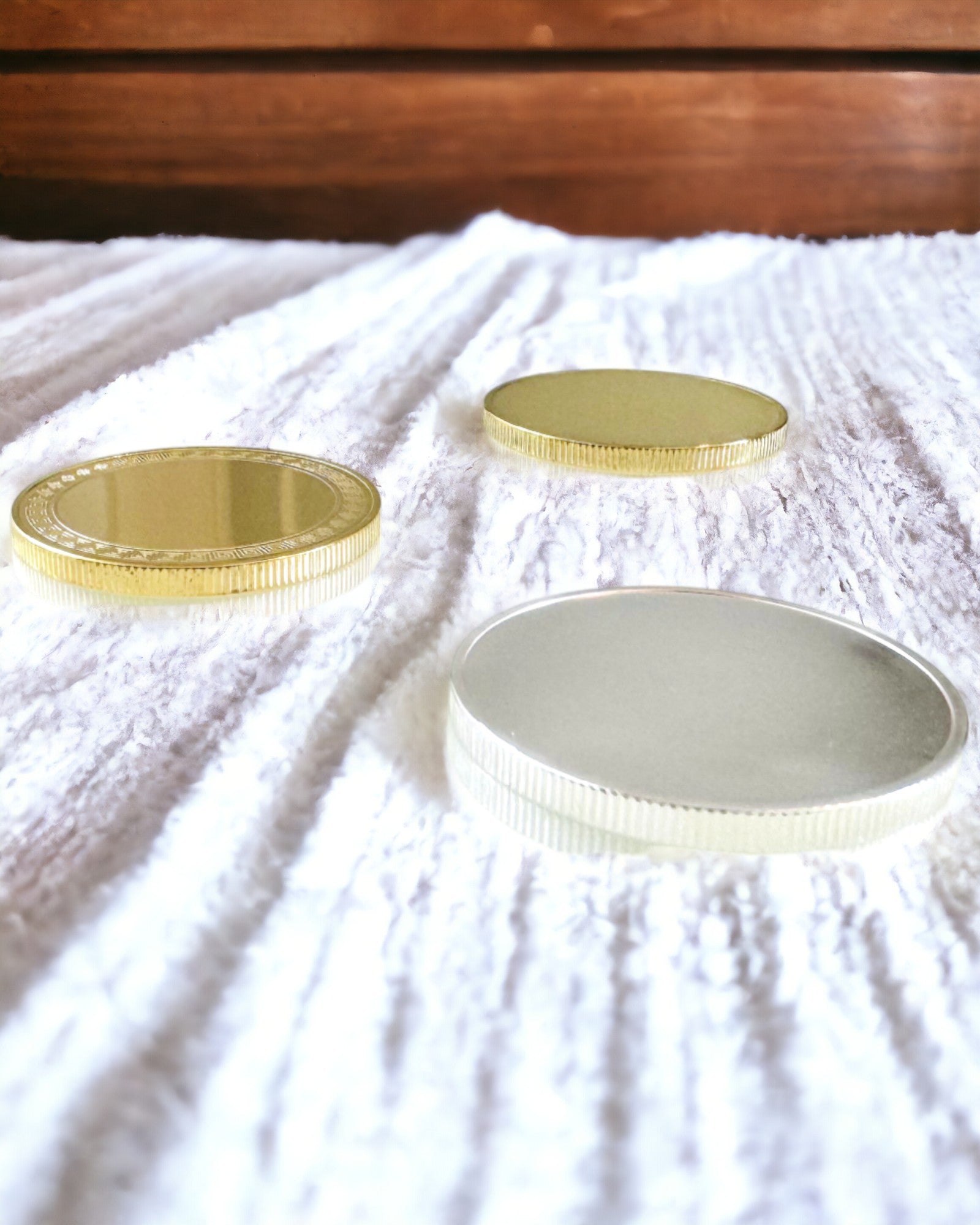 Moneta Sfida Vuota con Possibilità di Personalizzazione con Incisione – Da Collezione, 40mm, quattro modelli