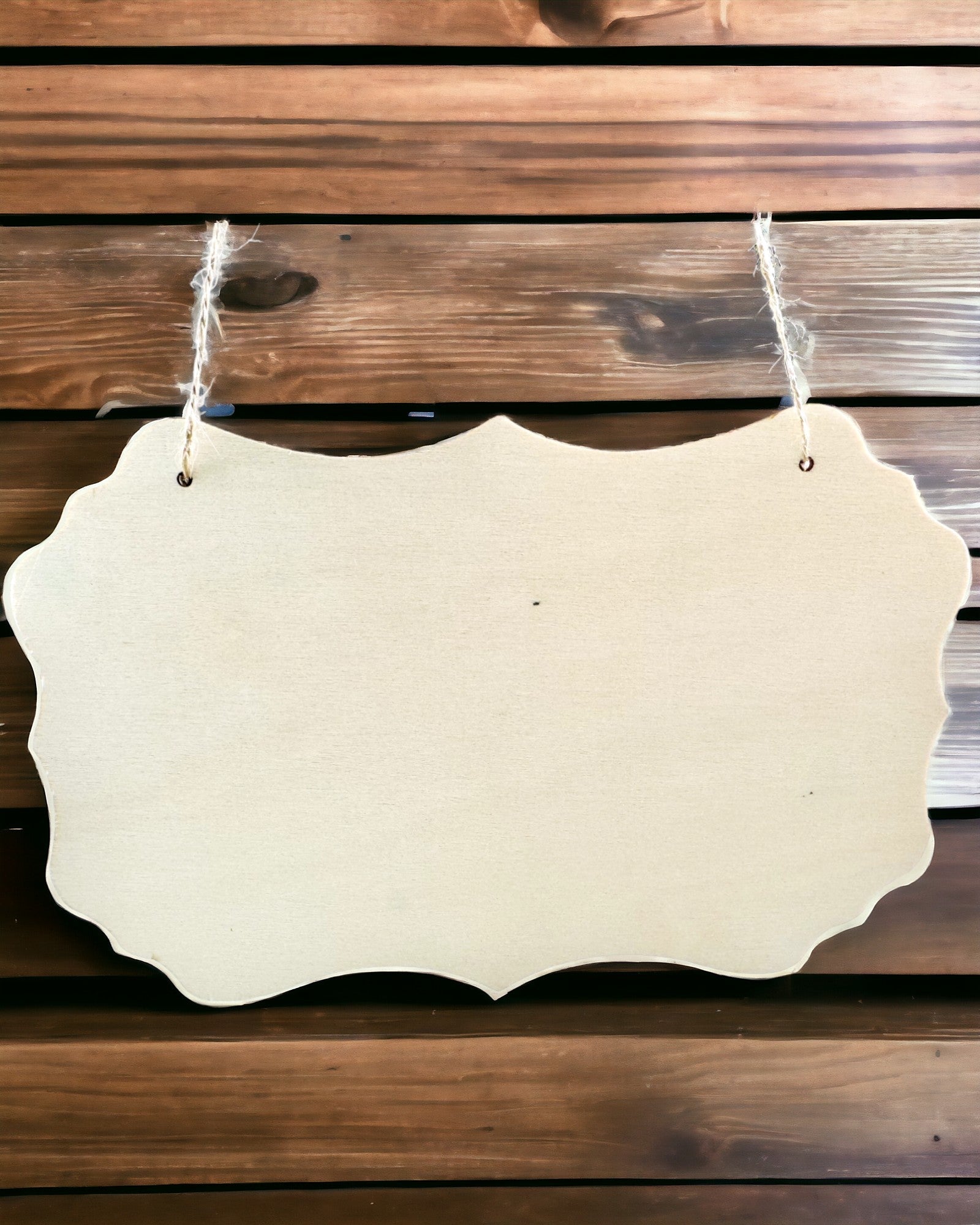 Ciondolo Decorativo in Legno Personalizzabile – Vari Formati