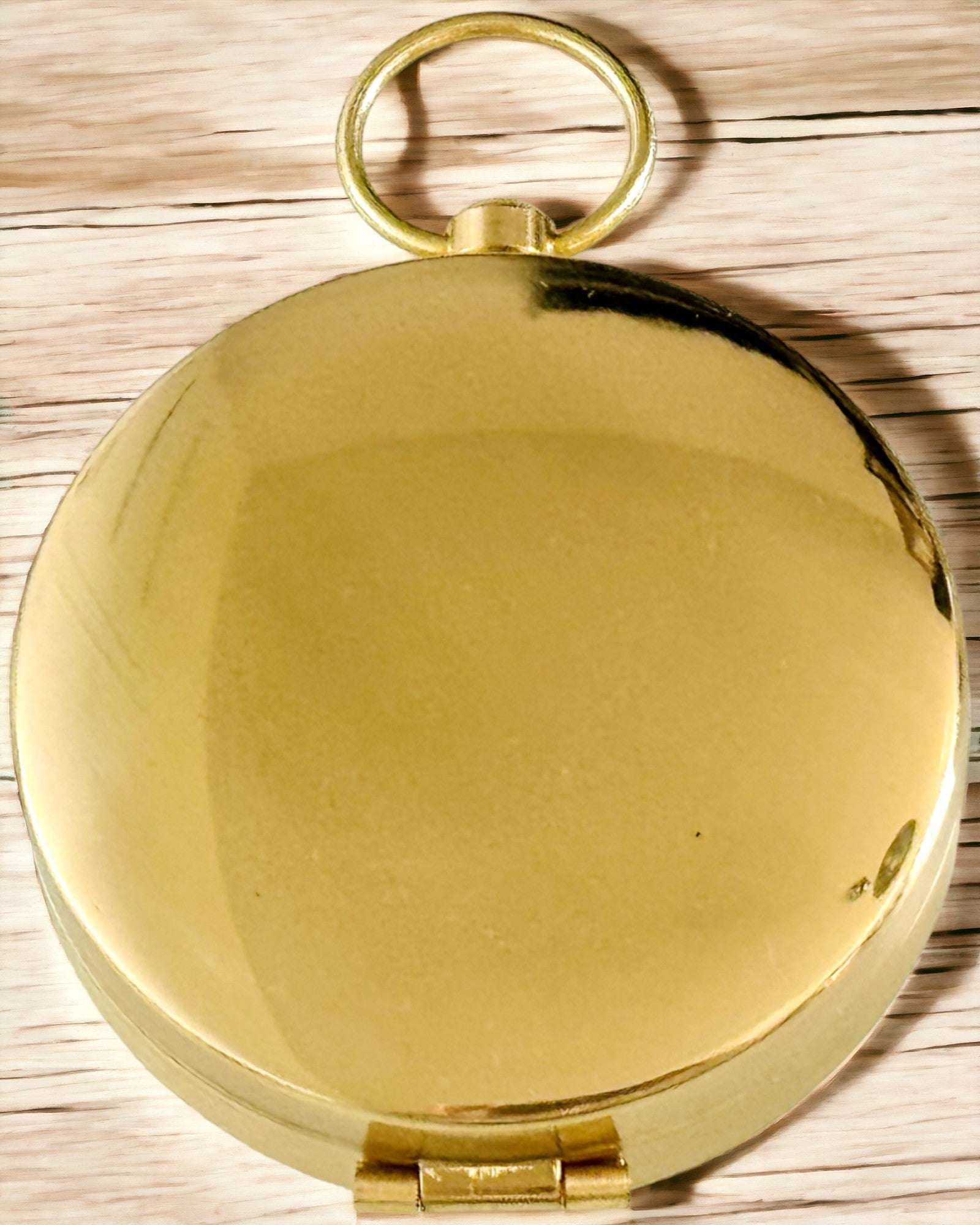 Bussola in Ottone Impermeabile con Effetto Luminoso - Essenziale per Escursioni e Campeggio, personalizzazione con incisione