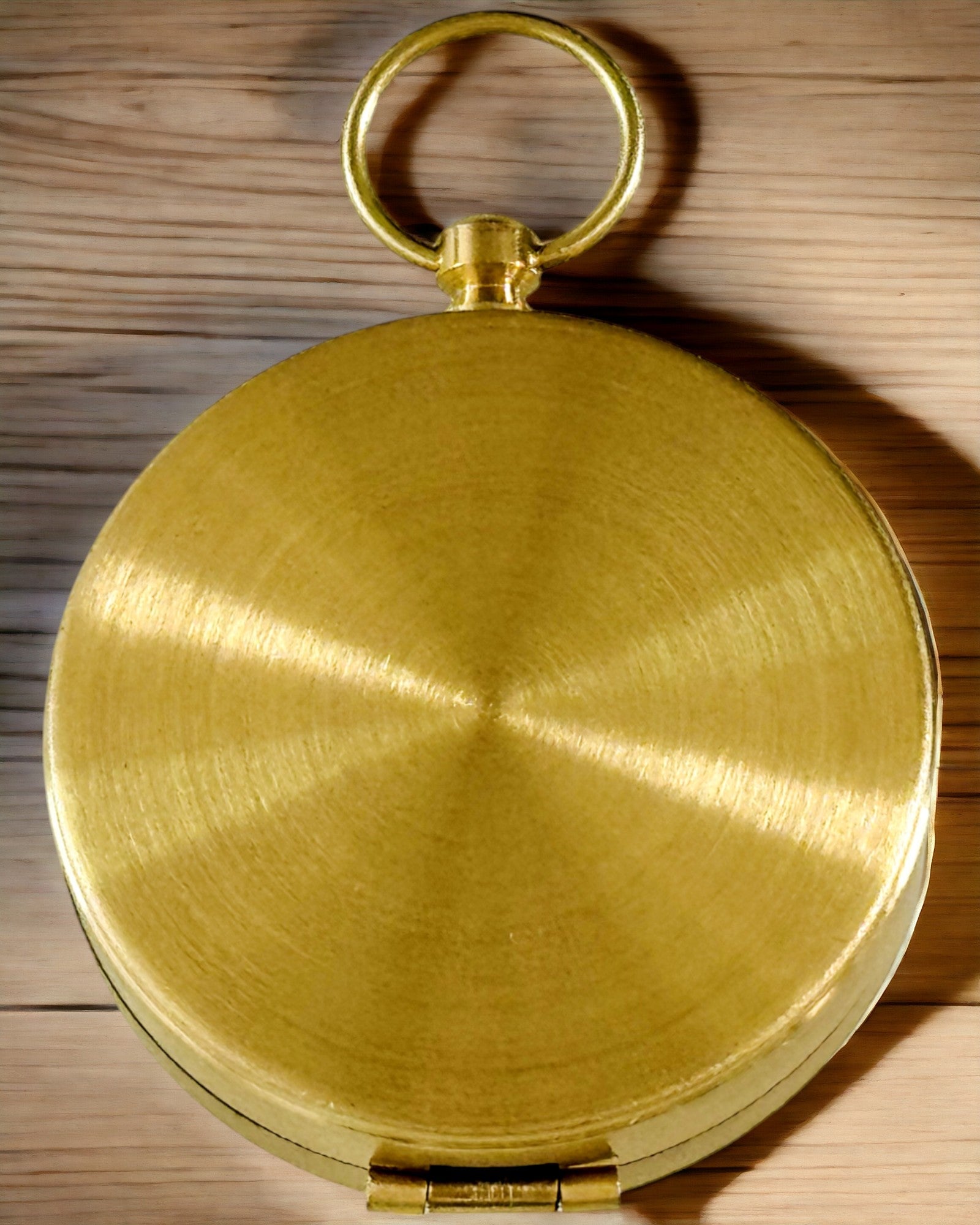 Bussola in Ottone Impermeabile con Effetto Luminoso - Essenziale per Escursioni e Campeggio, personalizzazione con incisione