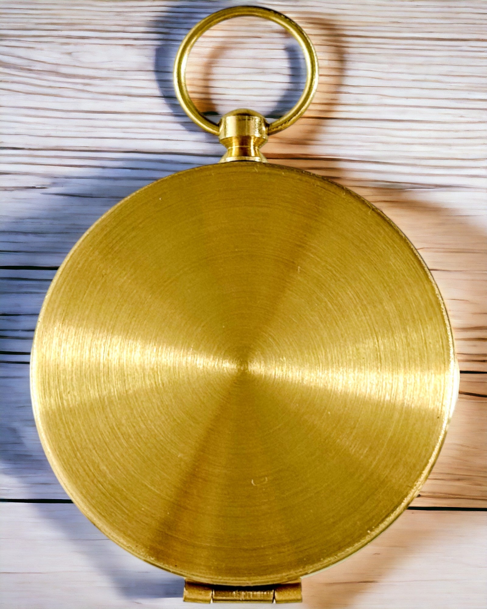 Bussola in Ottone Impermeabile con Effetto Luminoso - Essenziale per Escursioni e Campeggio, personalizzazione con incisione