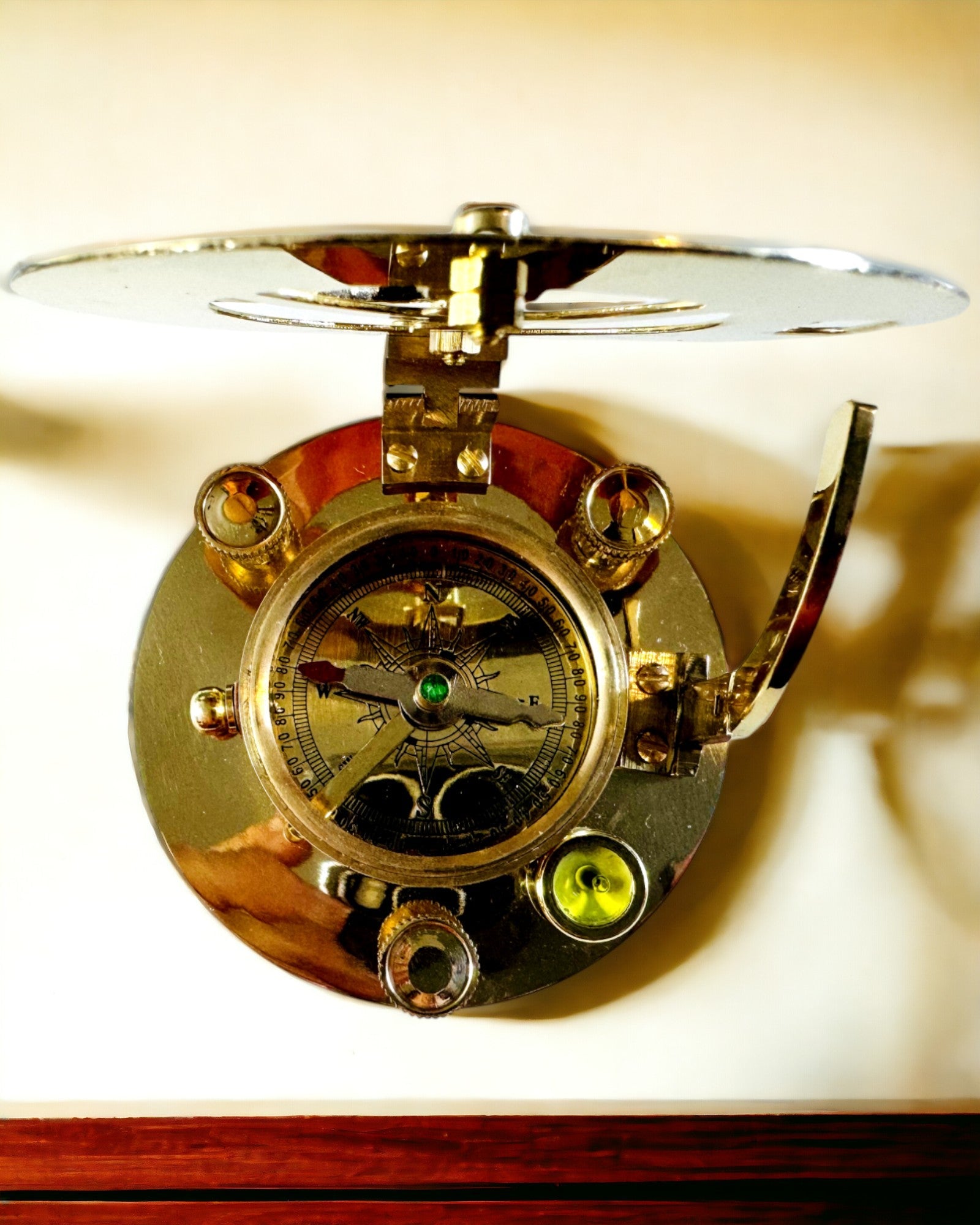 Bussola di Navigazione con Sestante e Possibilità di Personalizzazione - Nautico XL