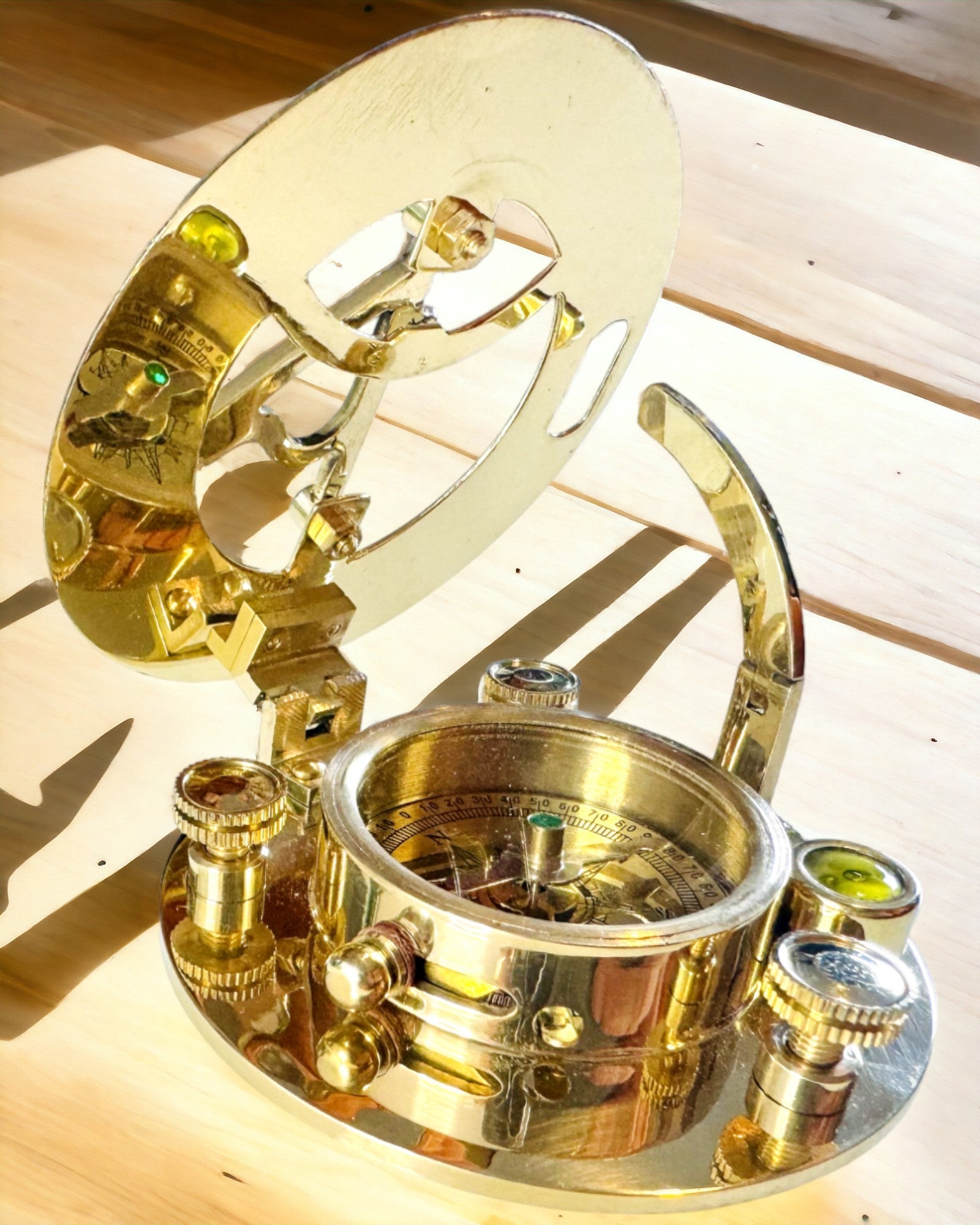 Bussola di Navigazione con Sestante e Possibilità di Personalizzazione - Nautico XL