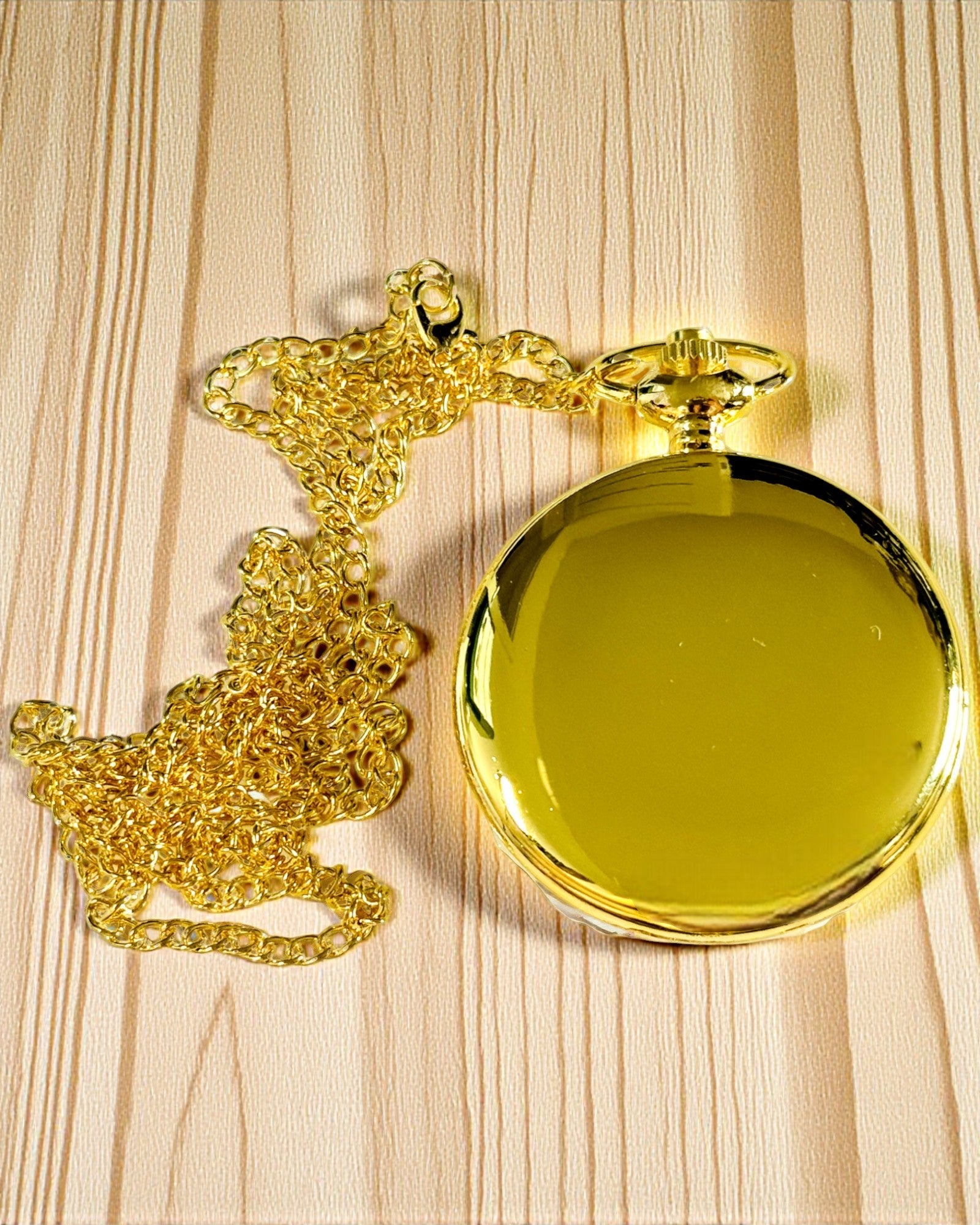 Orologio da Tasca in Stile Vintage Color Oro con Possibilità di Incisione