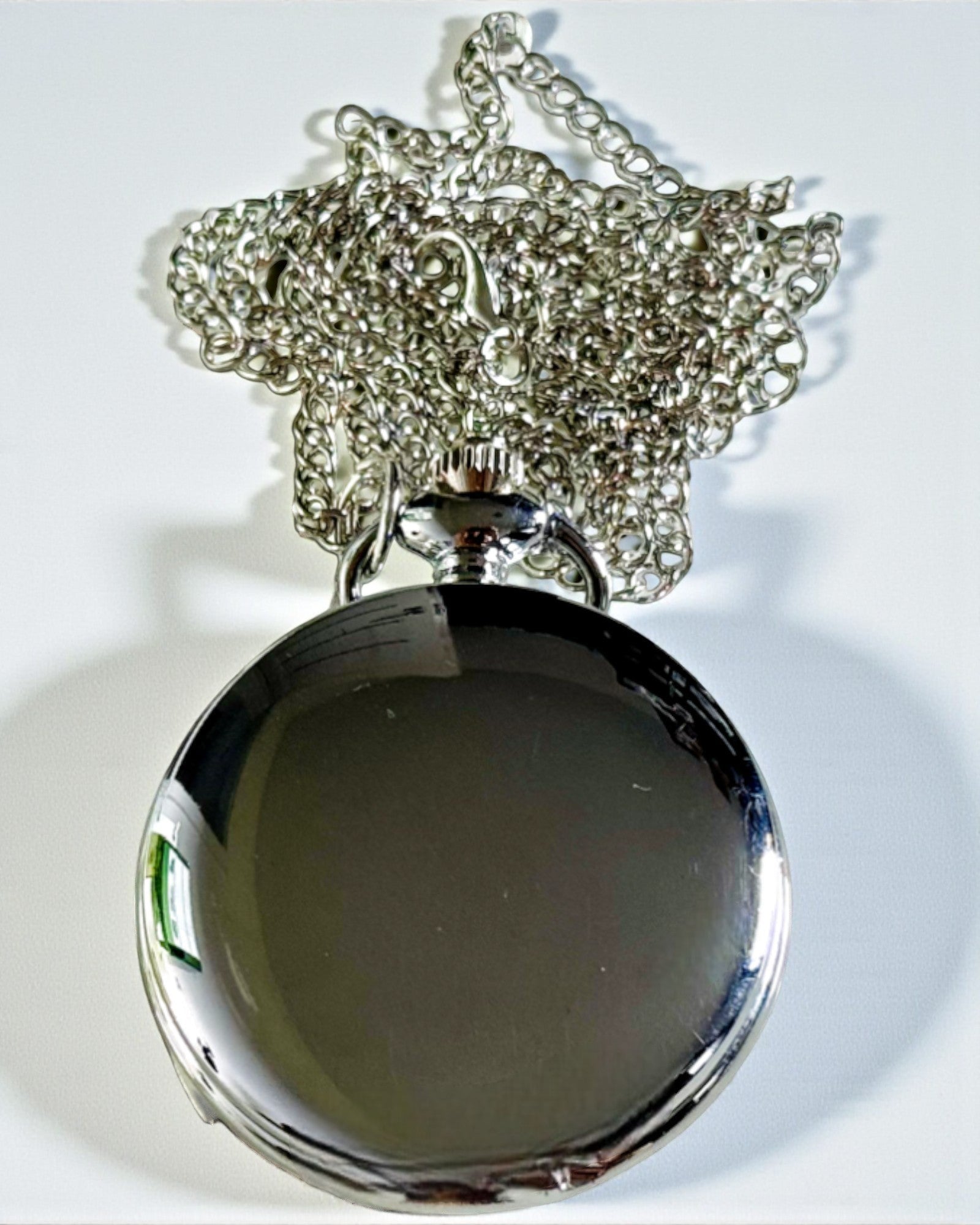 Orologio da Tasca Classico in Argento con Opzione di Incisione