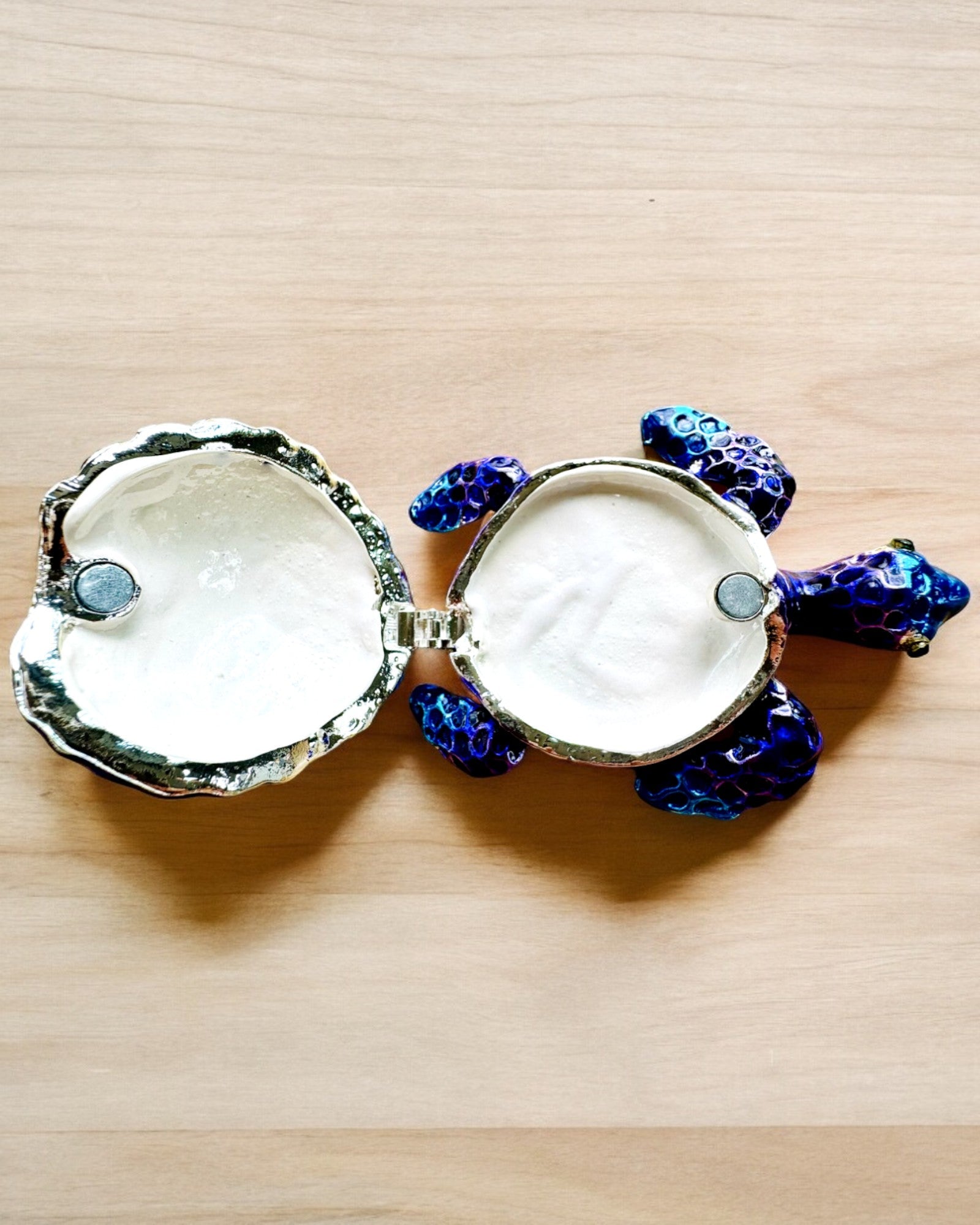 Tesoro Magico della Tartaruga - Cassetta per Gioielli con possibilità di personalizzazione tramite incisione, regalo