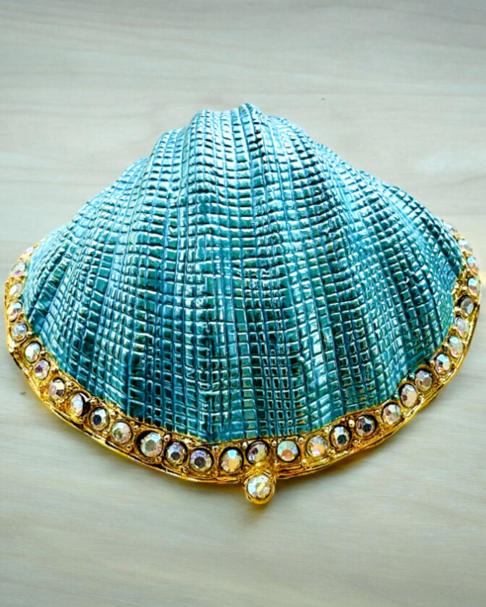 Skarbiec Wspomnień Muszelka - Cassetta per Gioielli con possibilità di personalizzazione con incisione, regalo