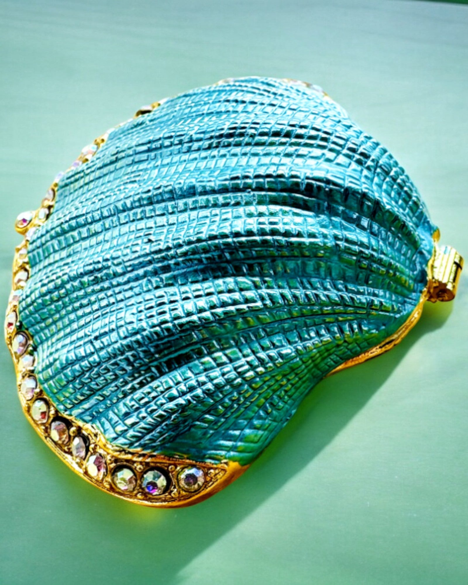 Skarbiec Wspomnień Muszelka - Cassetta per Gioielli con possibilità di personalizzazione con incisione, regalo