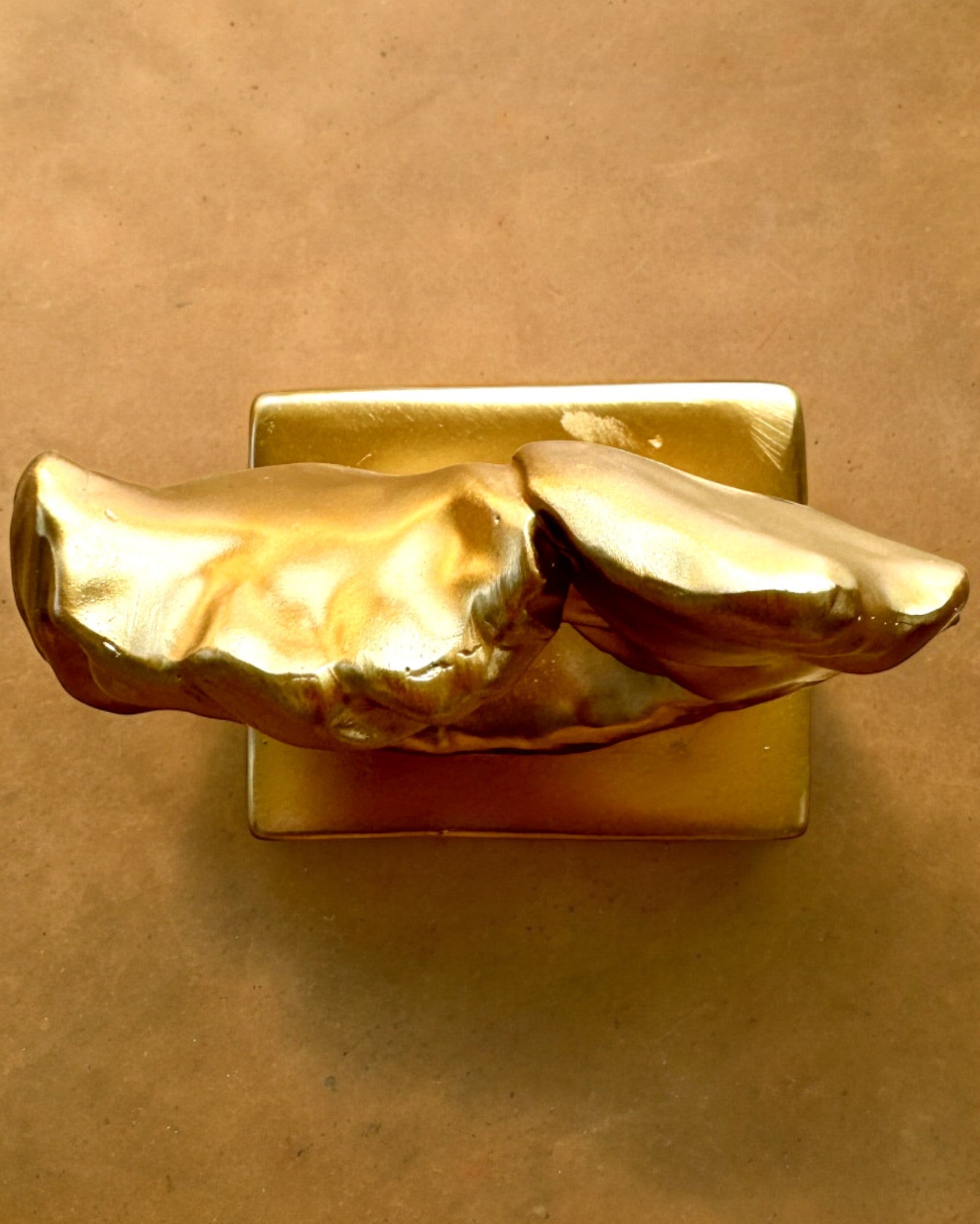 Figura "Złote Złączenie" - altezza 13,5 cm, Decorativa con Opzione di Incisione