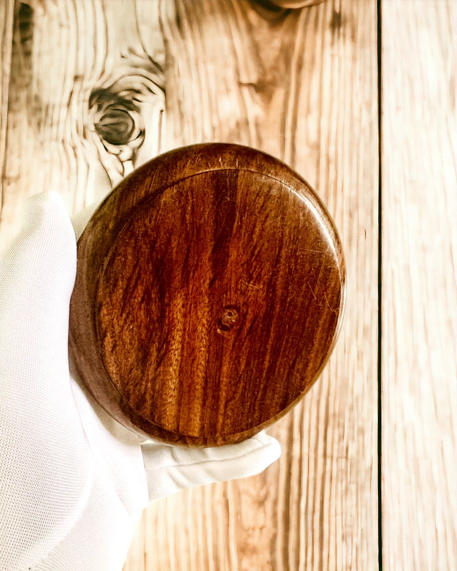 Bussola Nautica in Legno con Possibilità di Incisione – Fatto a Mano, Artigianato