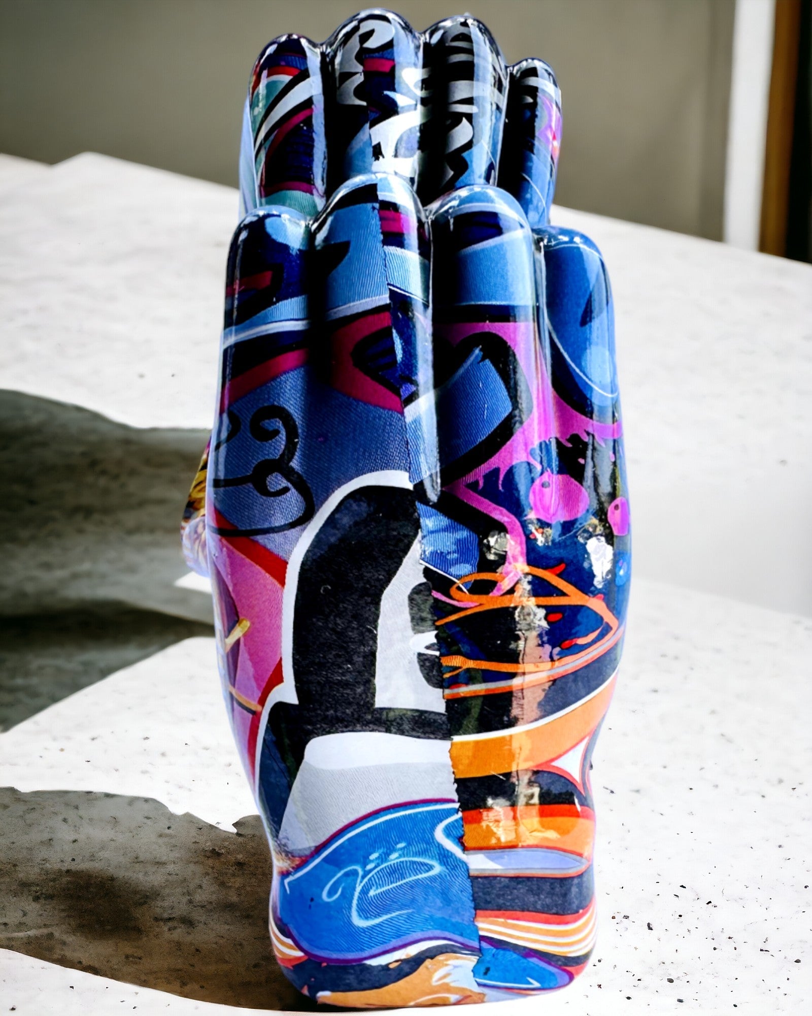 Figura decorativa Colorato Manico Decorativo ArtBrace - possibilità di personalizzazione con incisione, per regalo