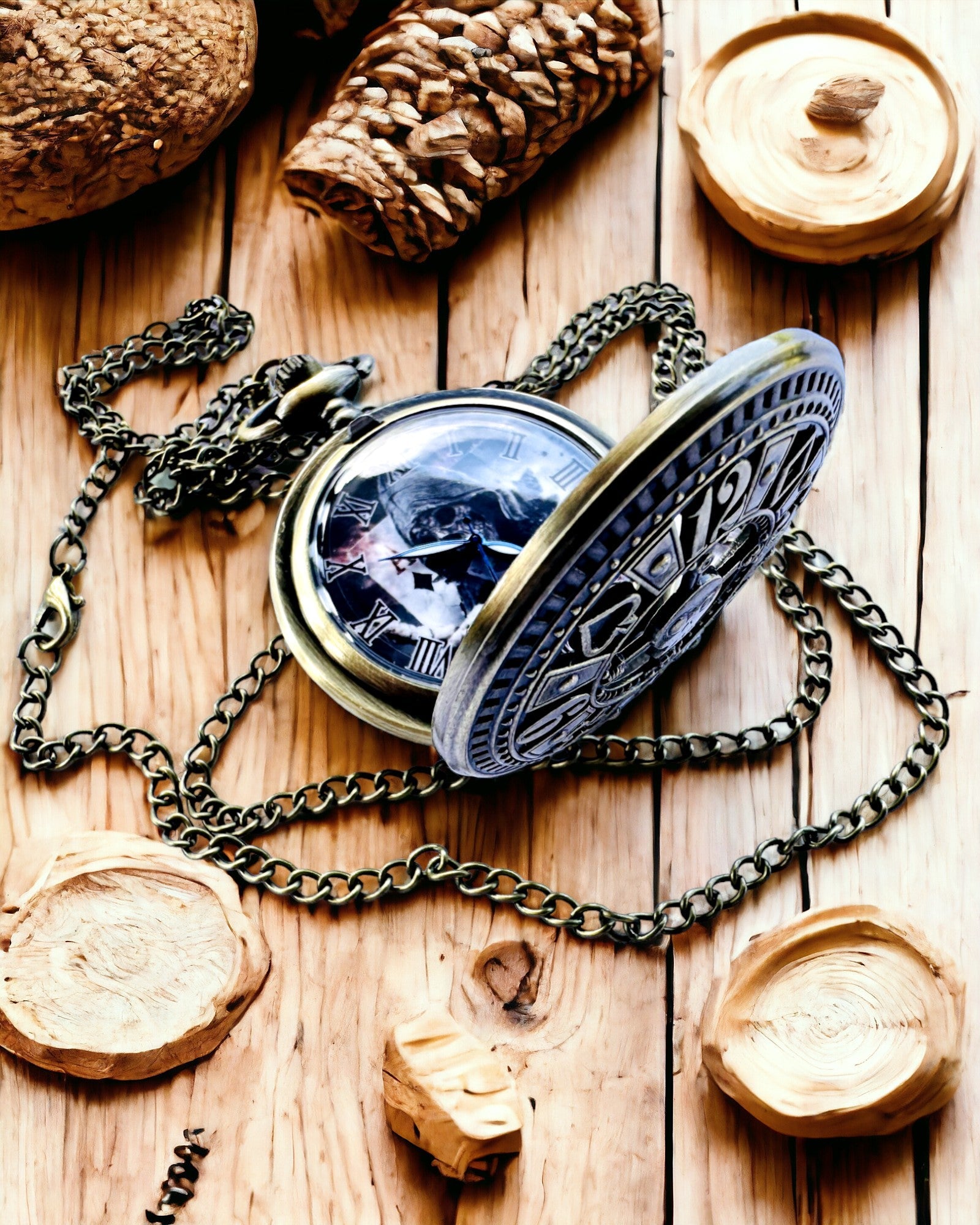 Orologio da tasca "Heritage Timekeeper" Regalo personalizzato con incisione