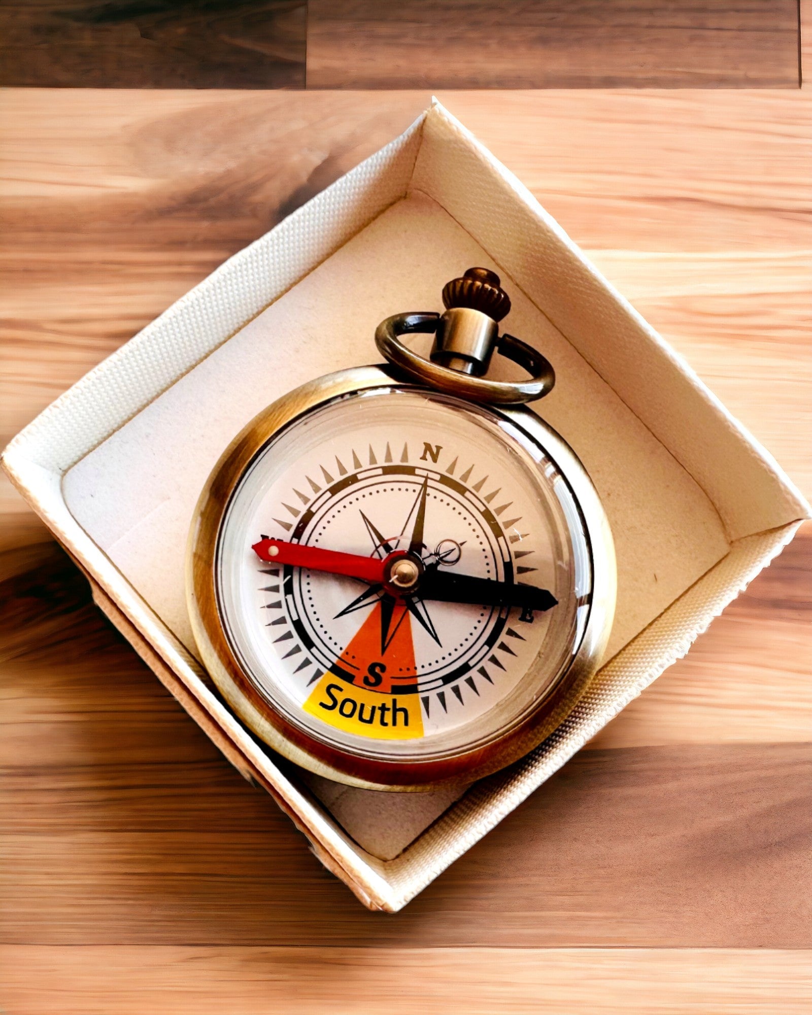 Bussola Tascabile "Orient Express" con Possibilità di Incisione