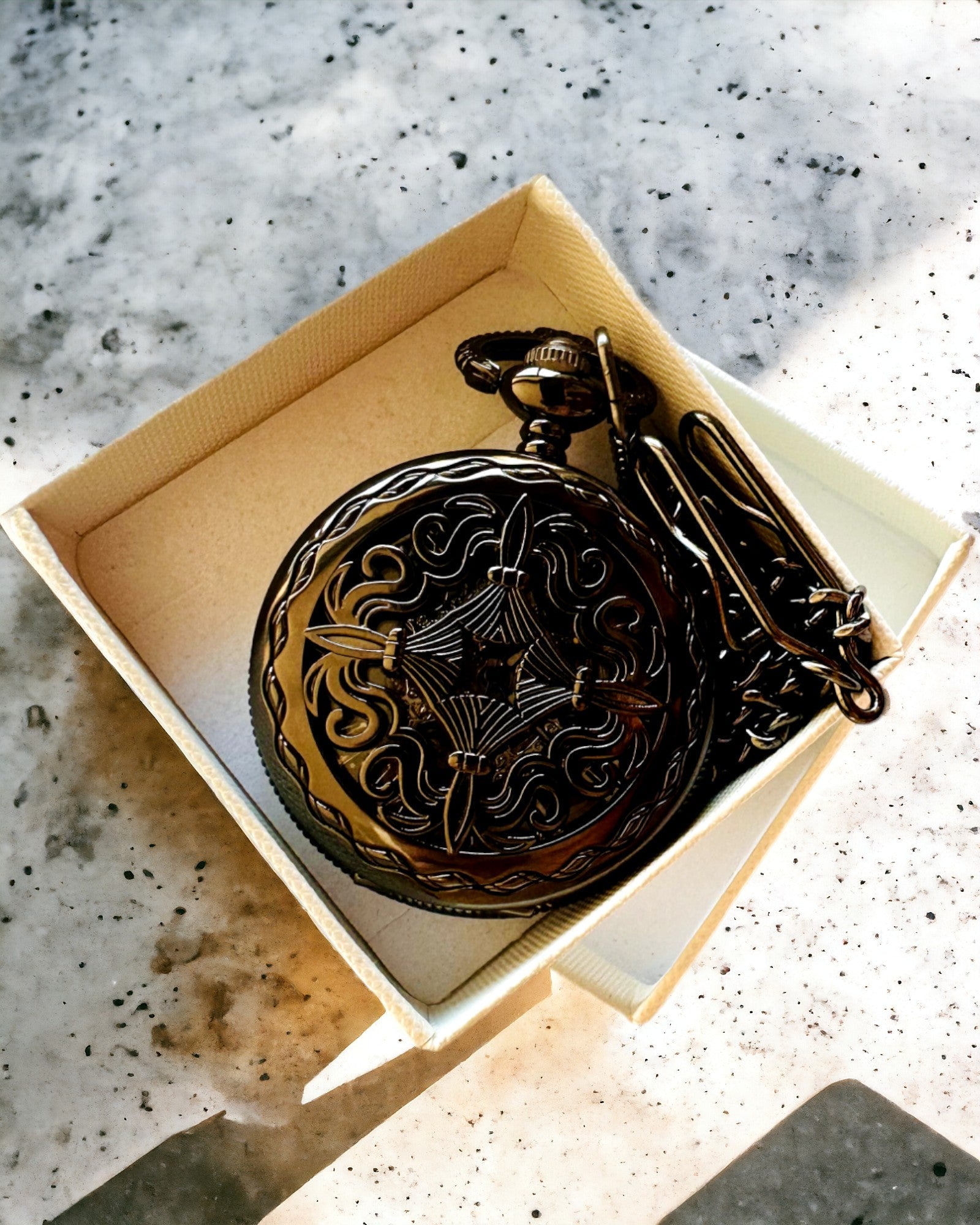 Orologio da Tasca "Czas Mistrzów" - Edizione Premium con Possibilità di Incisione