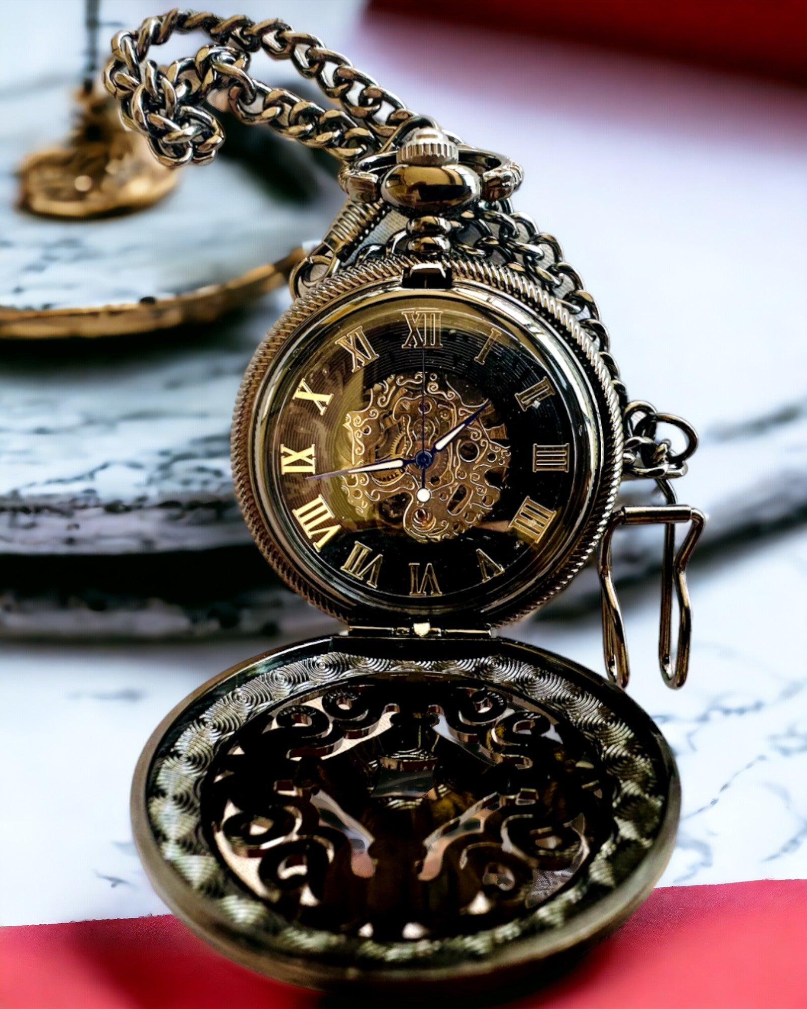 Orologio da Tasca "Czas Mistrzów" - Edizione Premium con Possibilità di Incisione