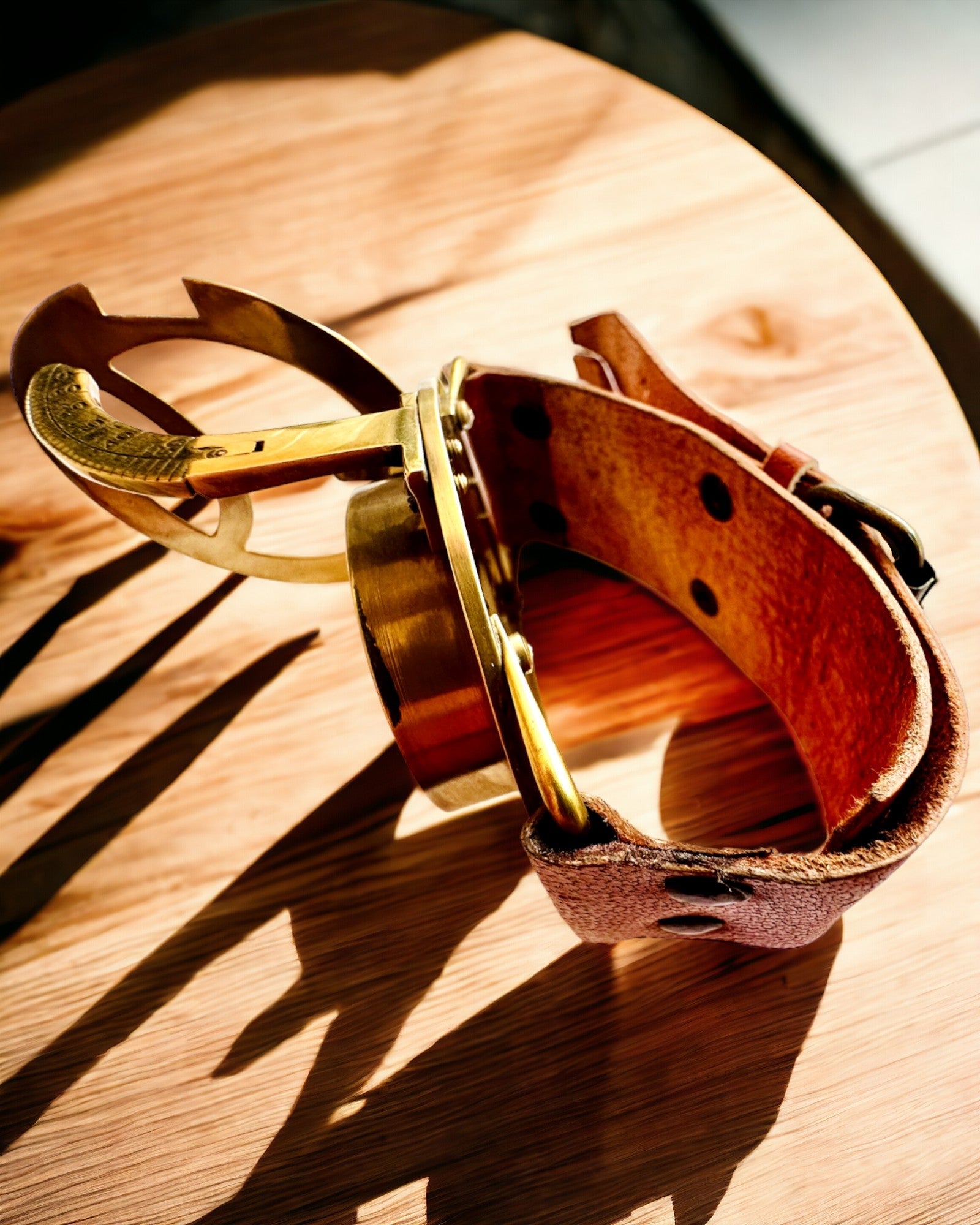 Orologio Solare "Antico Compasso", orologio da polso con bussola, possibilità di personalizzazione con incisione