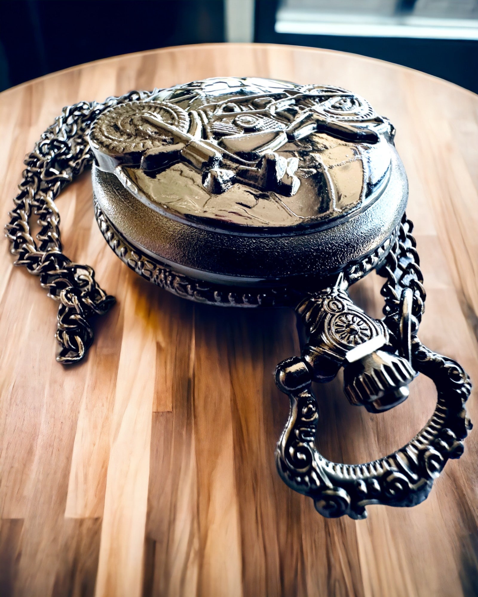 Elegante Orologio da Tasca Passione per la Motocicletta, possibilità di personalizzazione con incisione