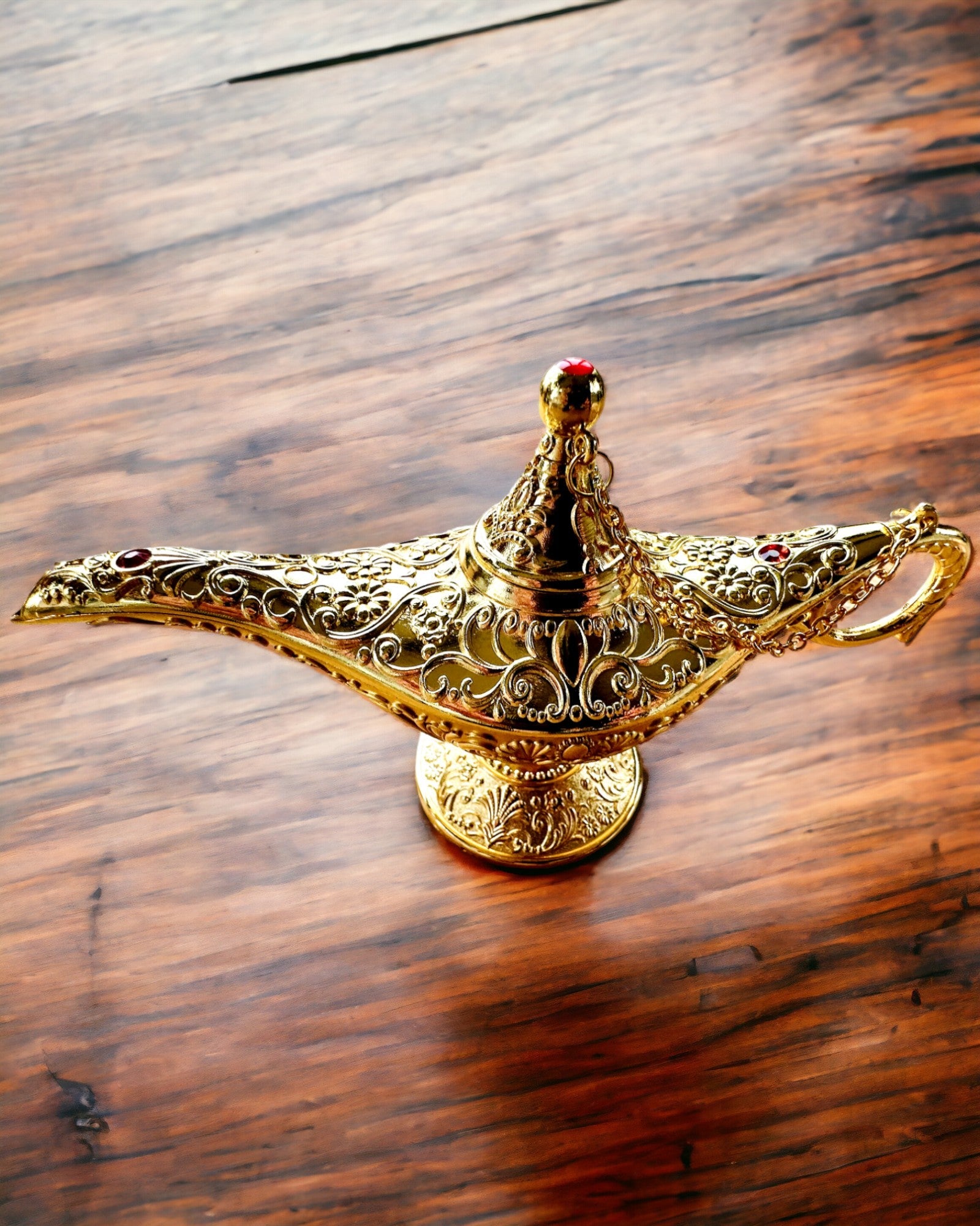 Lampada Magica di Aladino con Opzione di Incisione - Variante Classica Oro, intrecciata
