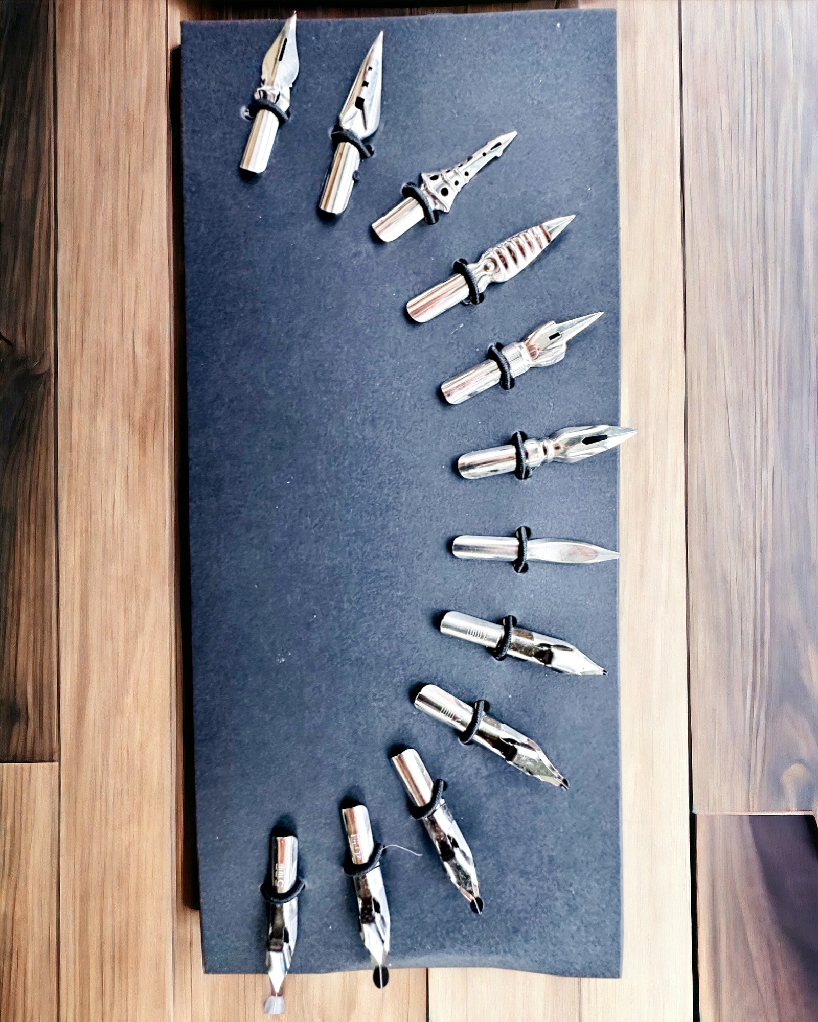 Set Calligrafico Esclusivo, penna stilografica a immersione e set di inchiostri, personalizzazione con incisione