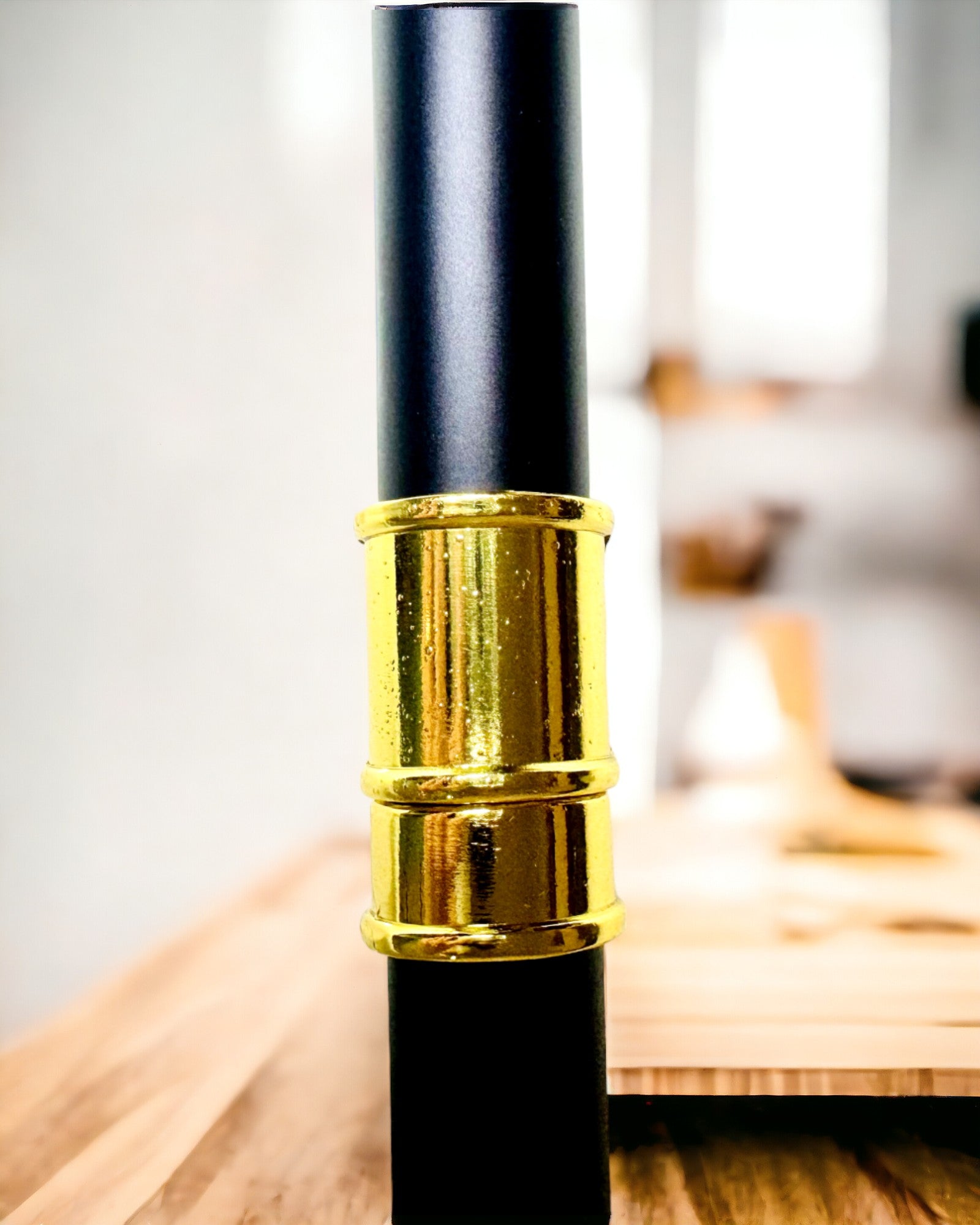 Bastone di Lusso con Manico Dorato a Forma di Fiore – Elegante e alla Moda, 93 cm