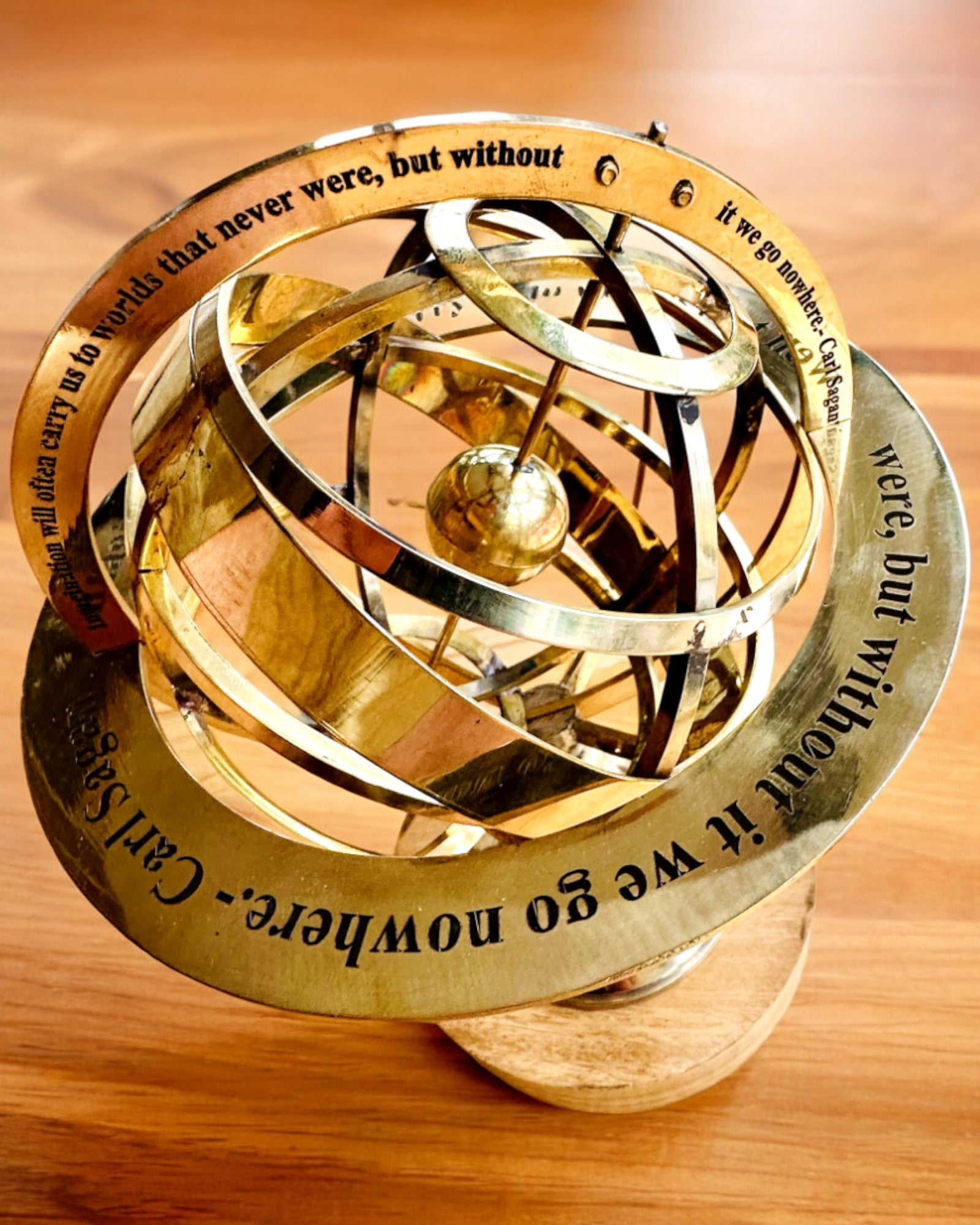 Astrolabium Artis - Fatto a Mano con Opzione di Incisione, decorazione per ufficio, premium