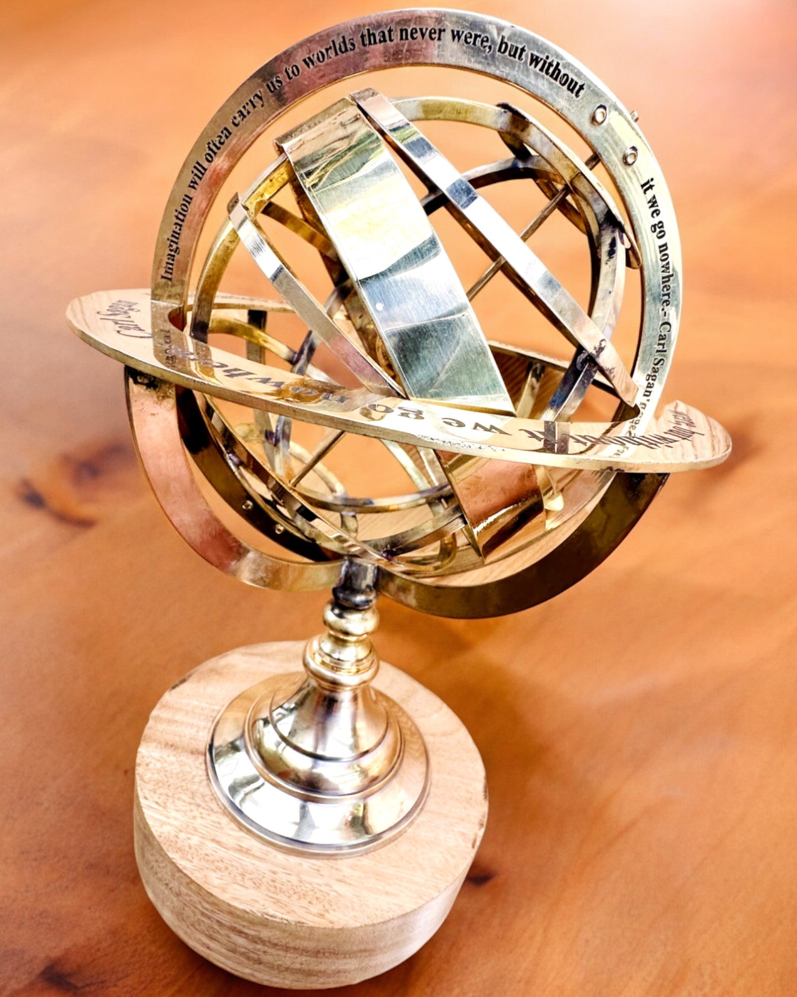 Astrolabium Artis - Fatto a Mano con Opzione di Incisione, decorazione per ufficio, premium