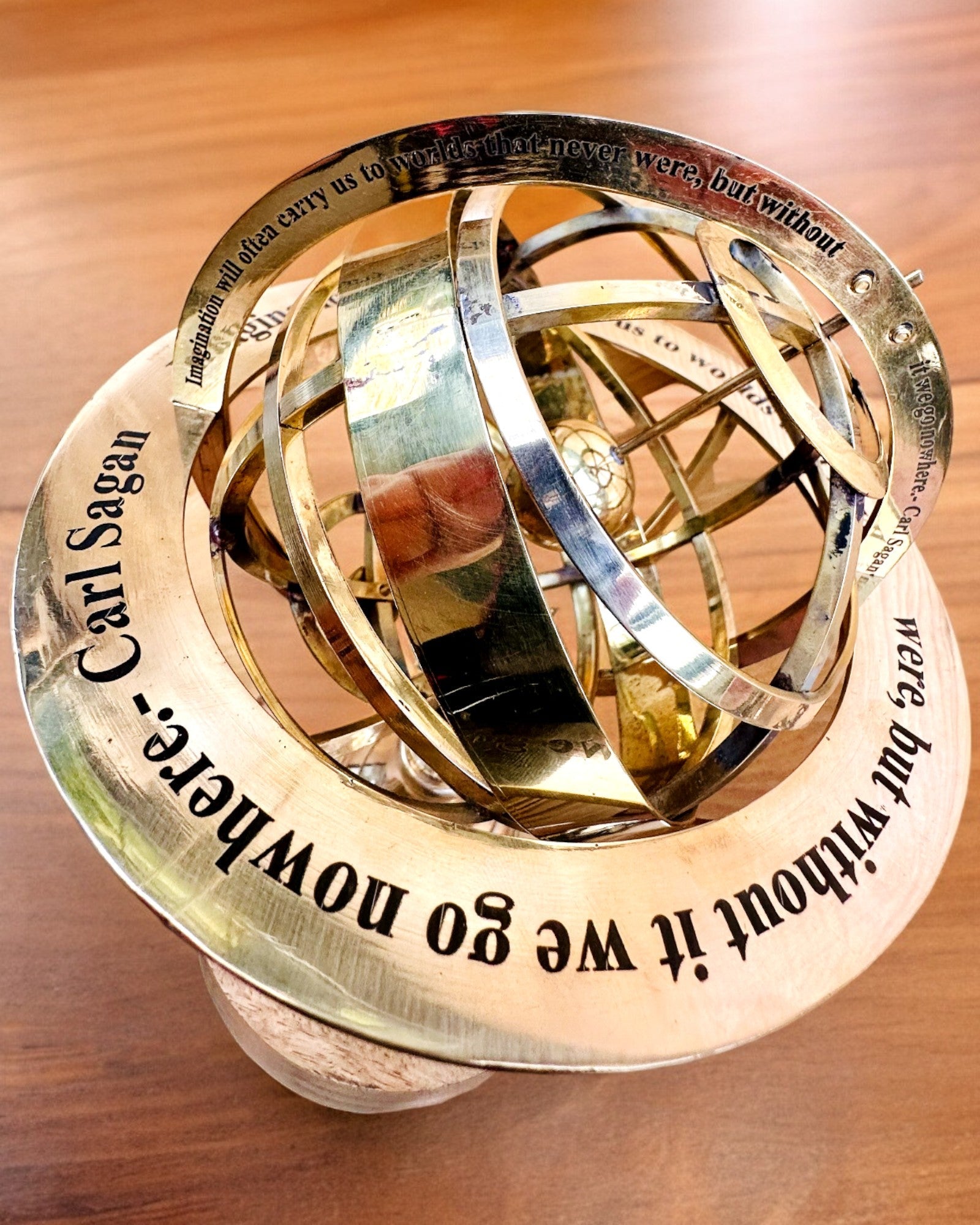 Astrolabium Artis - Fatto a Mano con Opzione di Incisione, decorazione per ufficio, premium