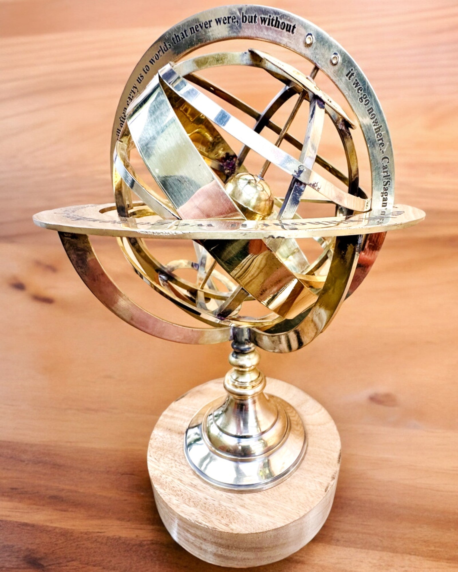 Astrolabium Artis - Fatto a Mano con Opzione di Incisione, decorazione per ufficio, premium