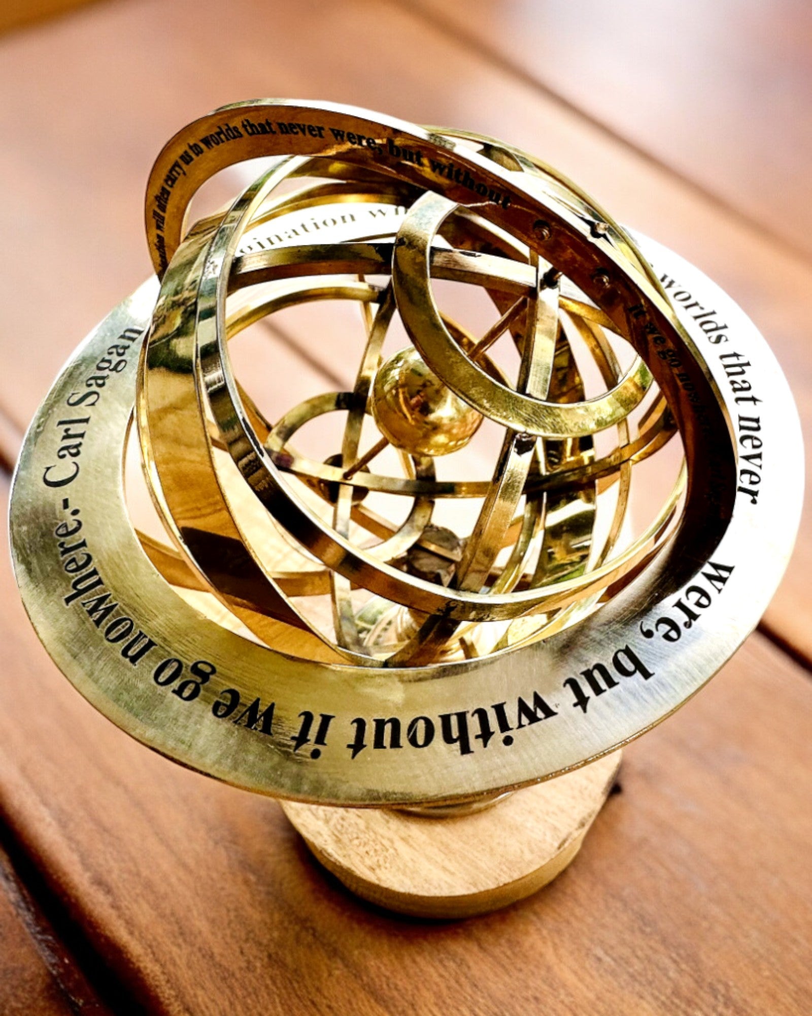 Astrolabium Artis - Fatto a Mano con Opzione di Incisione, decorazione per ufficio, premium