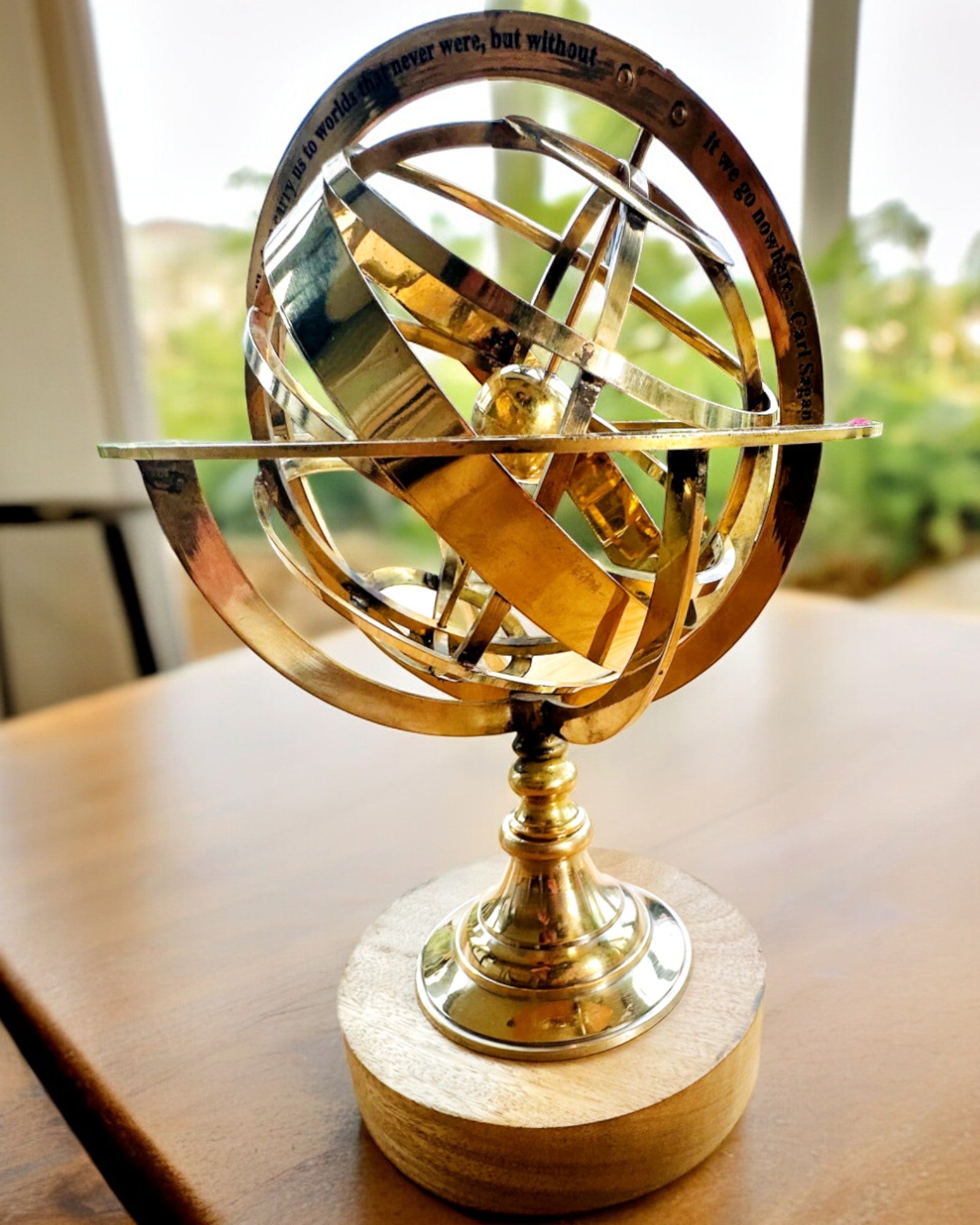 Astrolabium Artis - Fatto a Mano con Opzione di Incisione, decorazione per ufficio, premium