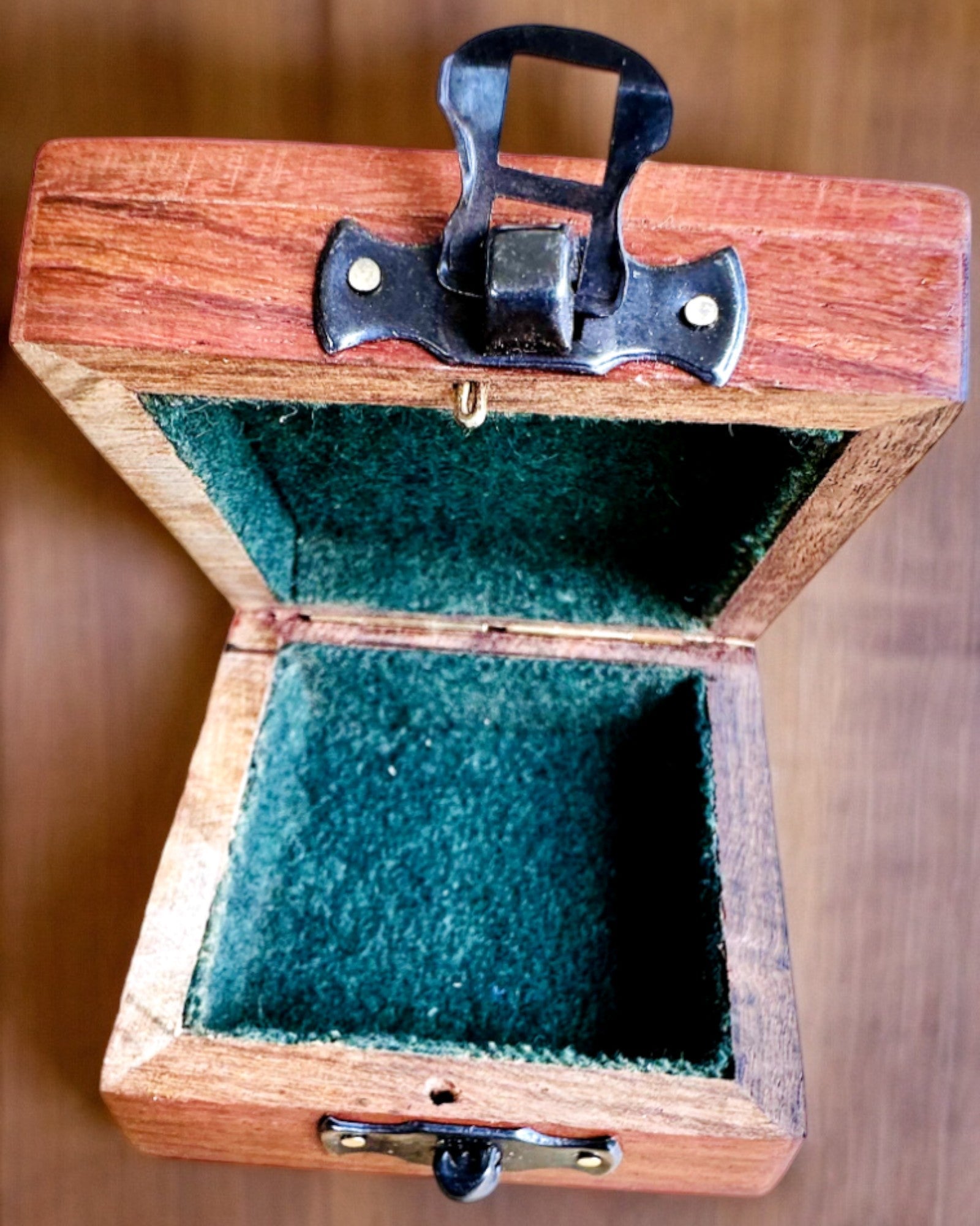 Scatola in legno per bussola compatta "Maritime" - possibilità di personalizzazione con incisione