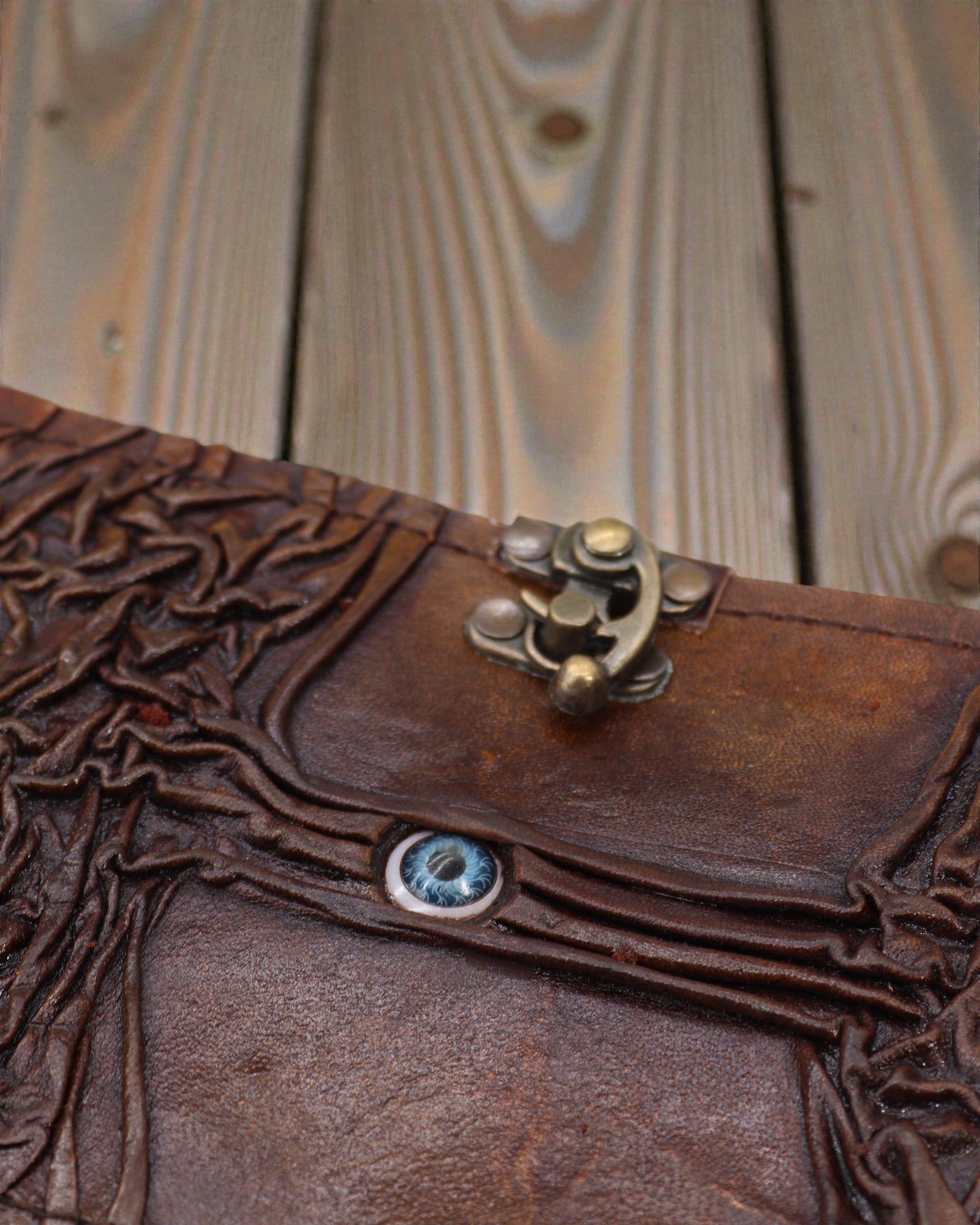 Arbor Oculus – Taccuino in pelle Albero della Vita con Malocchio