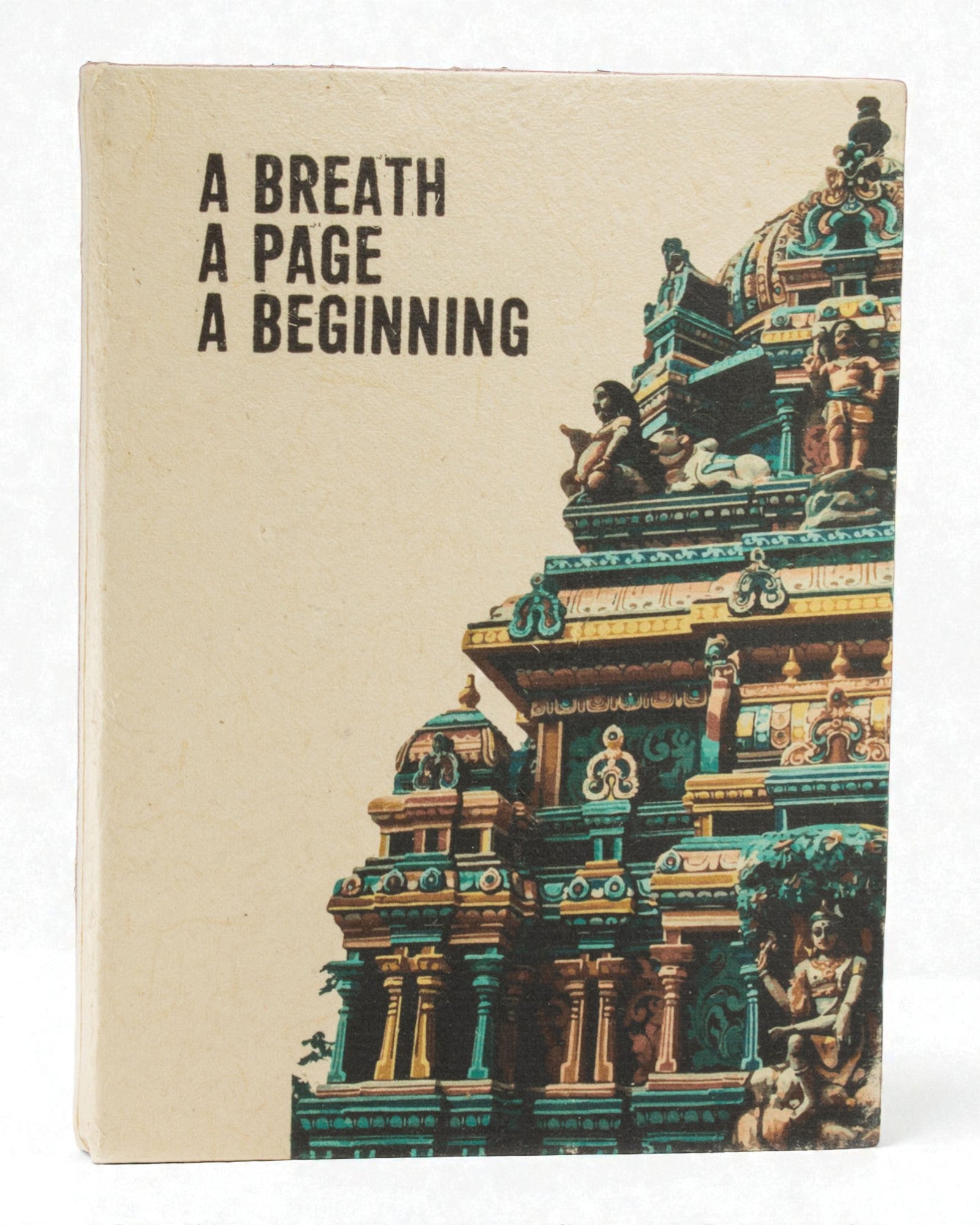 Grande taccuino Lokta Ispirazioni – Respiro (45 fogli, 21 x 15 cm)