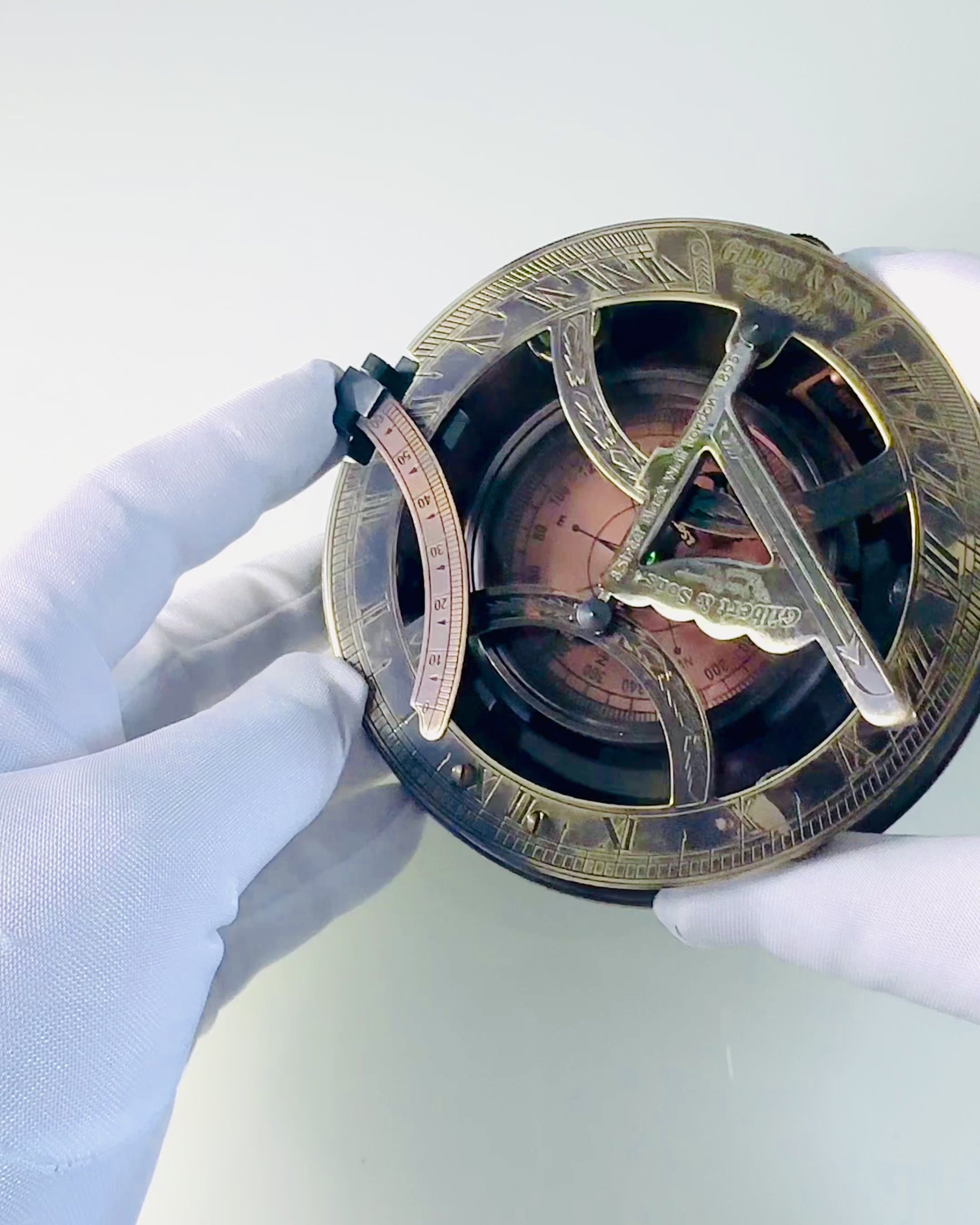 Antico Compasso di Navigazione Premium con Possibilità di Incisione – Fatto a Mano