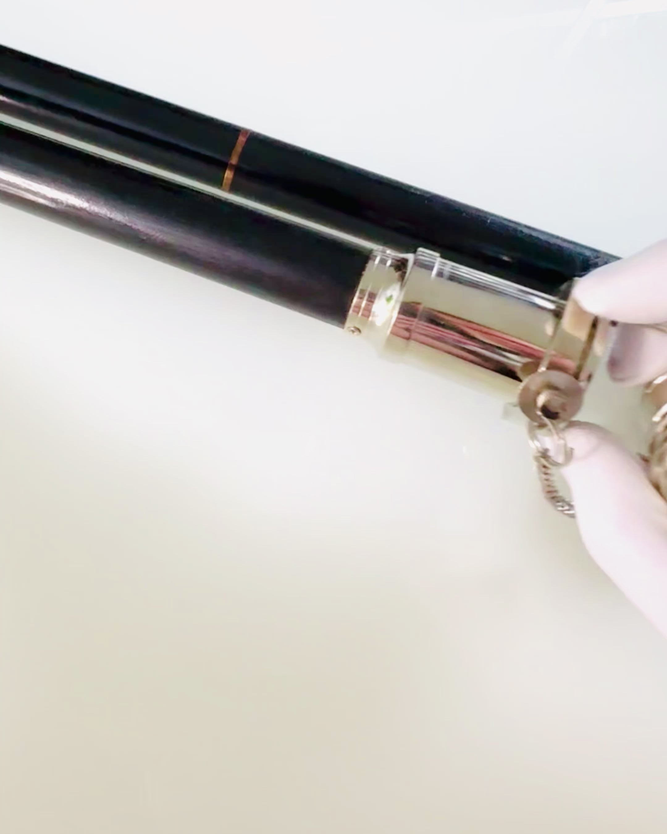 BASTONE DA PASSEGGIO CON IMPUGNATURA A TELESCOPIO – ELEGANTE E ALLA MODA, 95 CM - "Navigator's Crest"