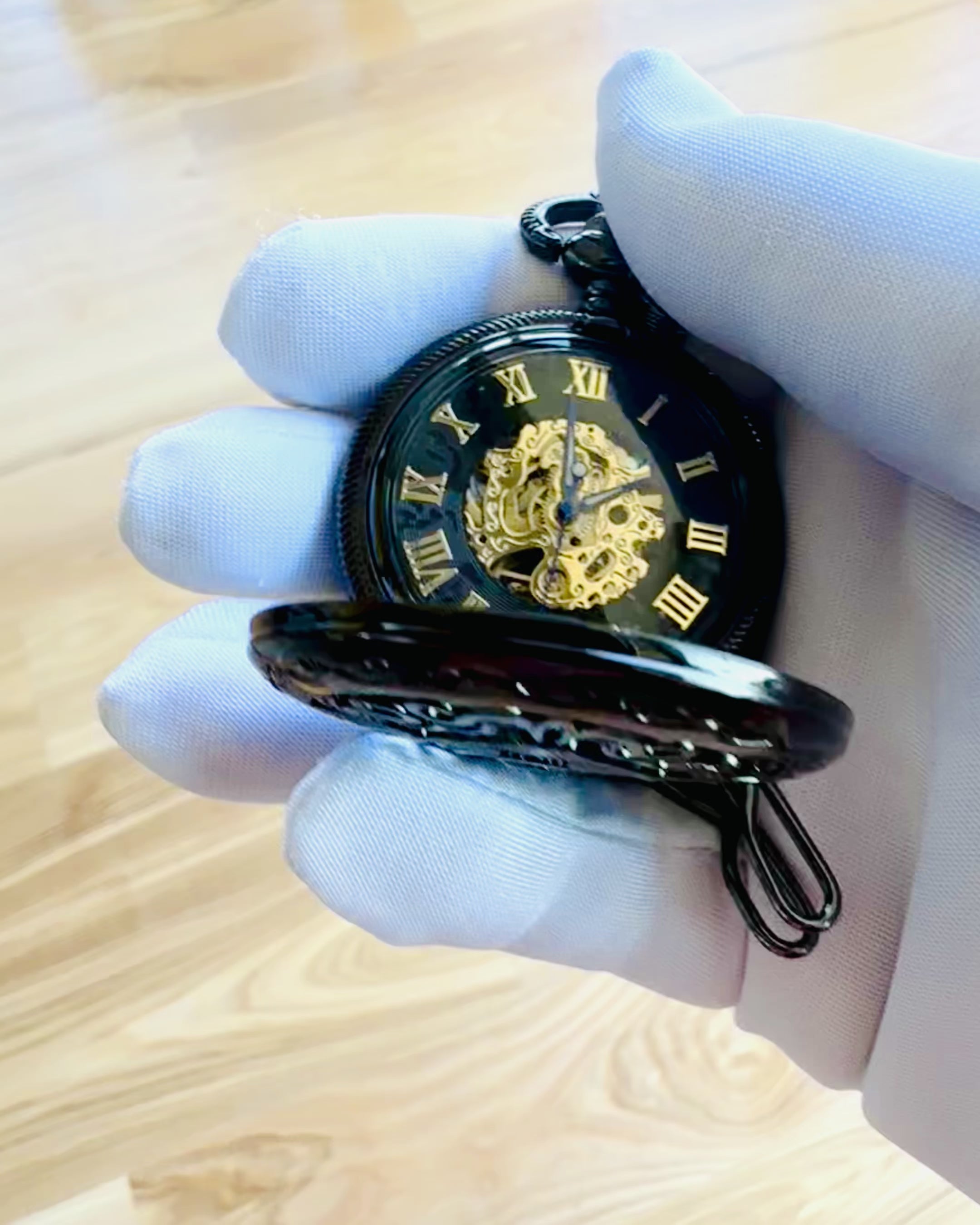 Orologio da Tasca "Czas Mistrzów" - Edizione Premium con Possibilità di Incisione